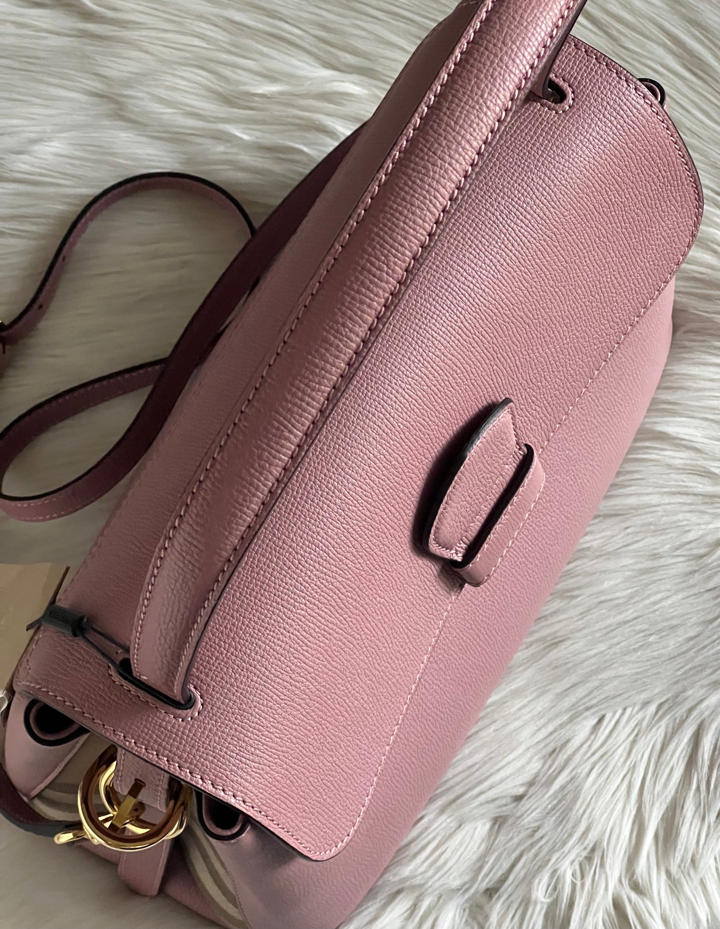 Burberry Camberley Medium Leather Shoulder Bag