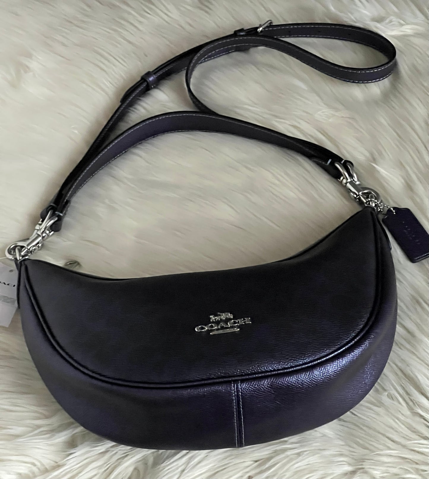 Coach Aria Shoulder Bag In Signature Canvas