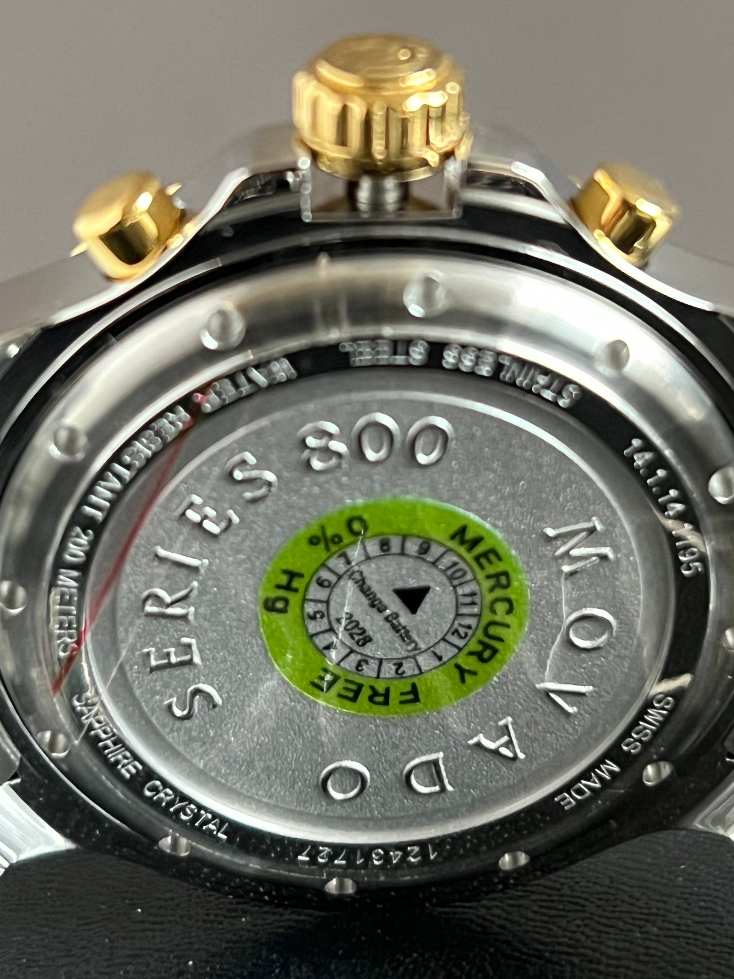 Movado Men’s Series 800 Chronograph Watc