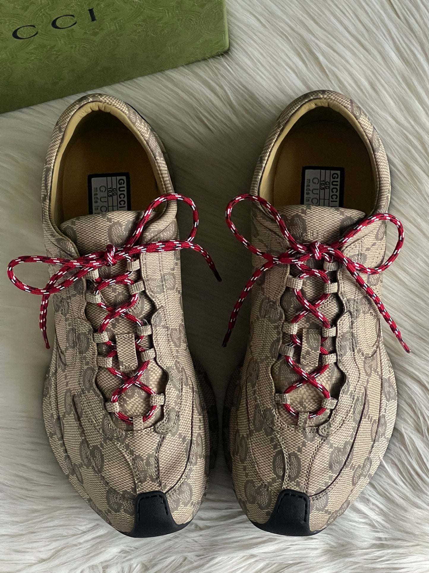 Gucci Ultralight Plume GG Cubic Run Sneaker