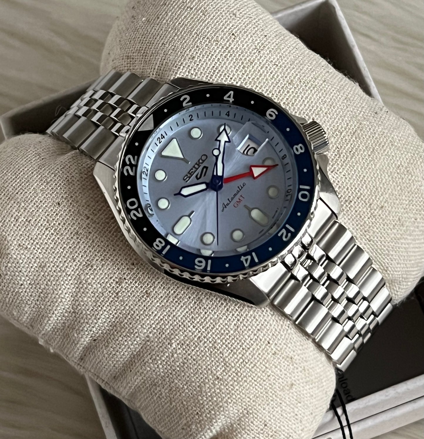 Seiko Men’s 5 Sports GMT Automatic Watch