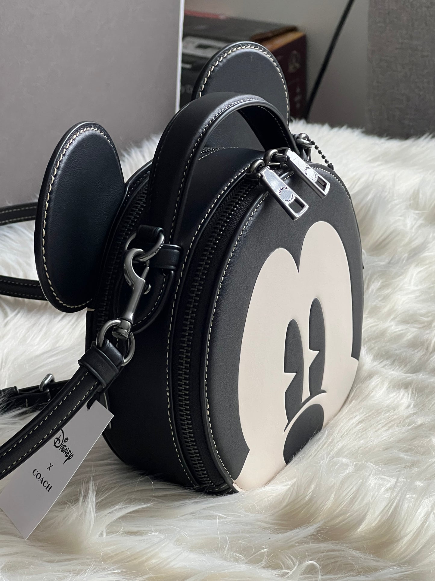 Disney X Coach Mickey Mouse Ear Bag