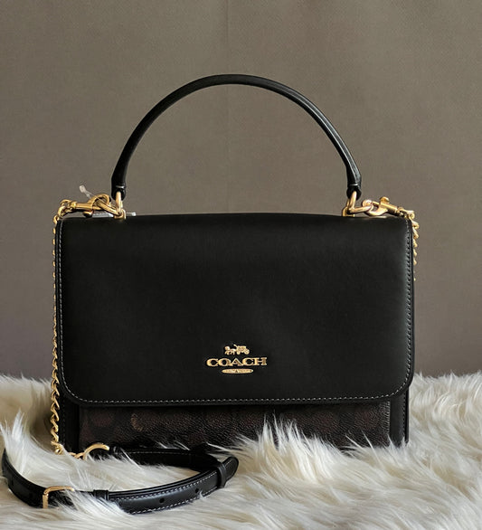Coach Klare Top Handle Bag in Signature Canvas