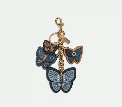 Coach Butterfly Cluster Bag Charm