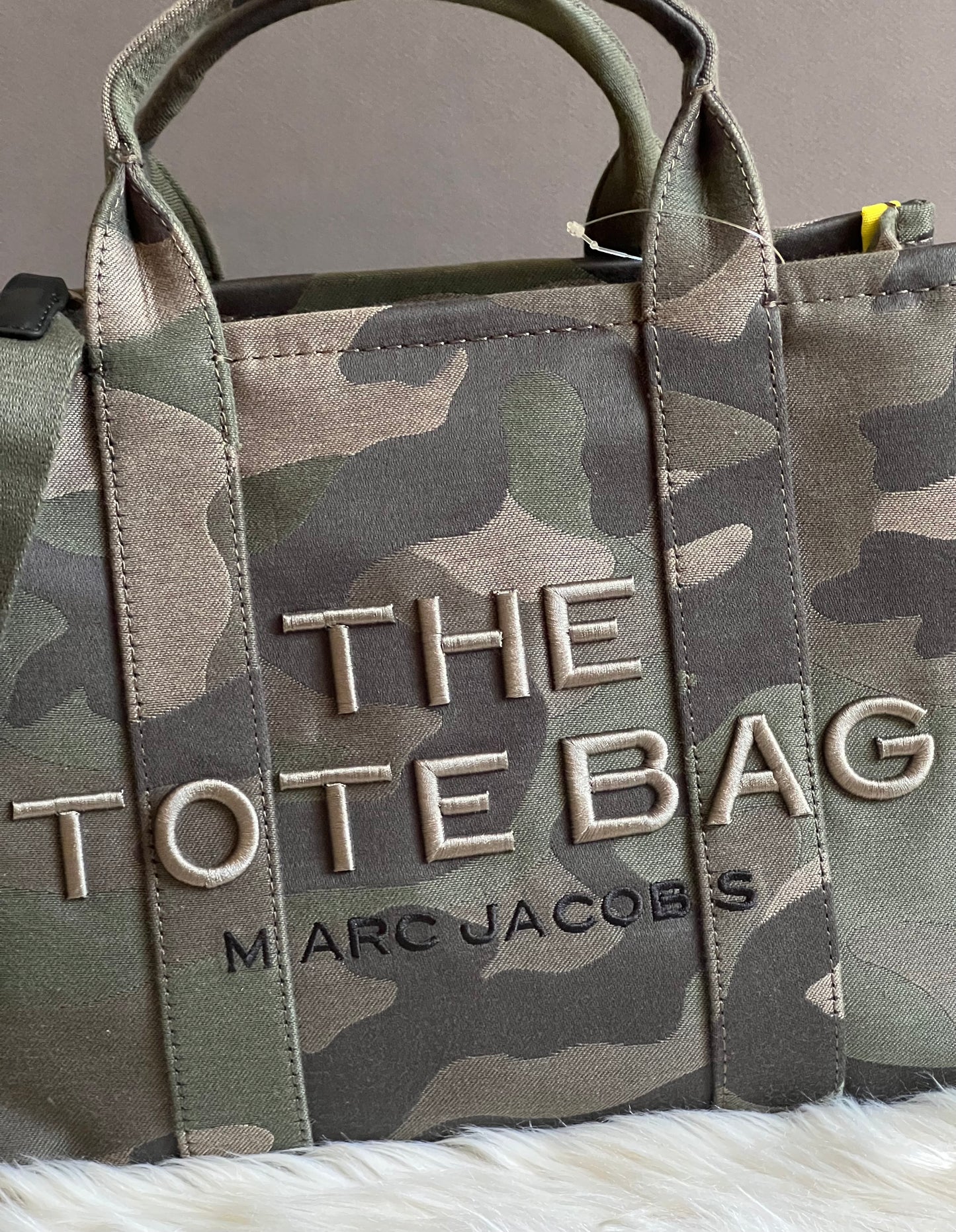 Marc Jacobs The Camo Jacquard Medium Tote Bag