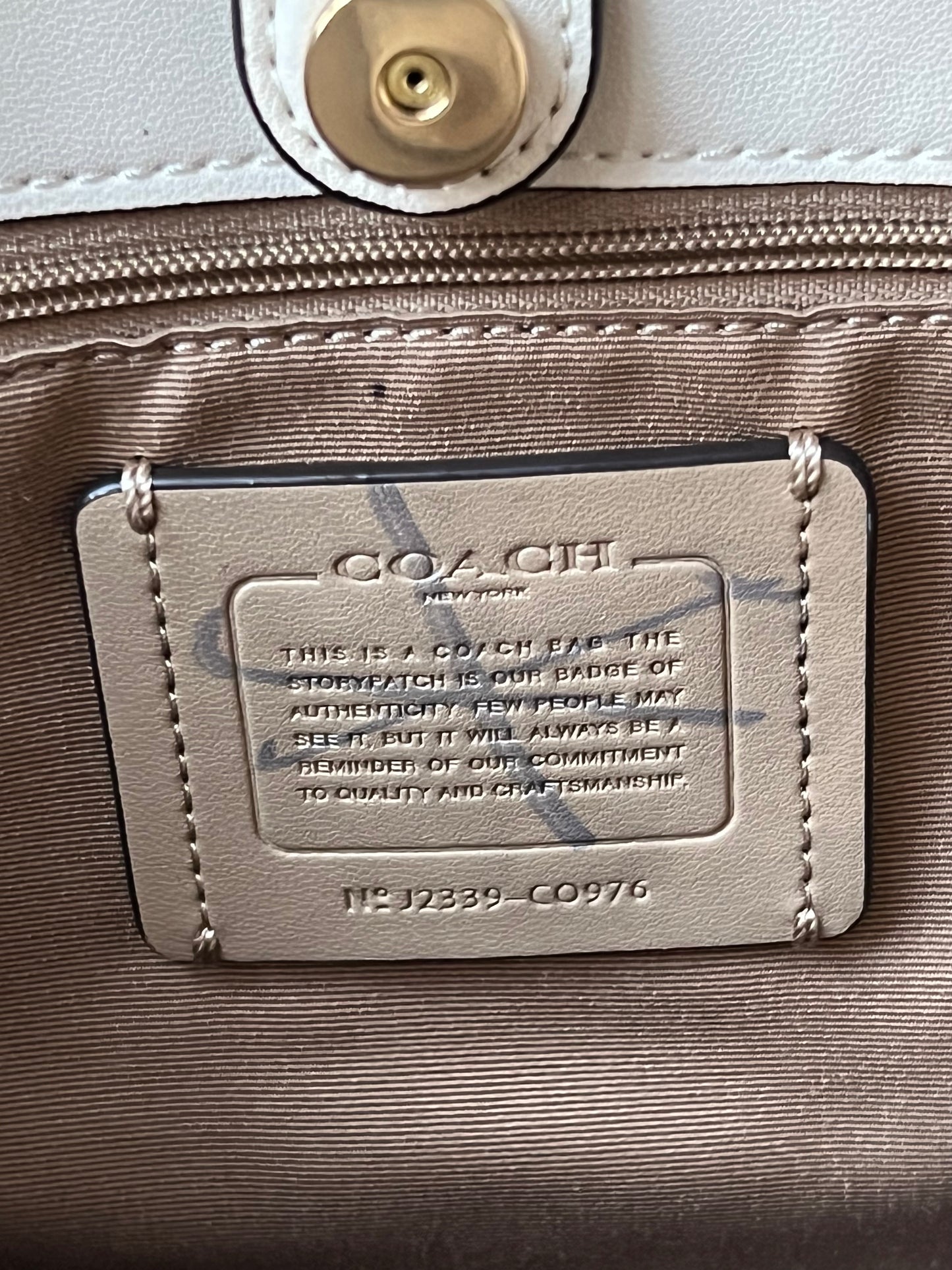 Coach Dempsey Carryall Bag - “AS IS”