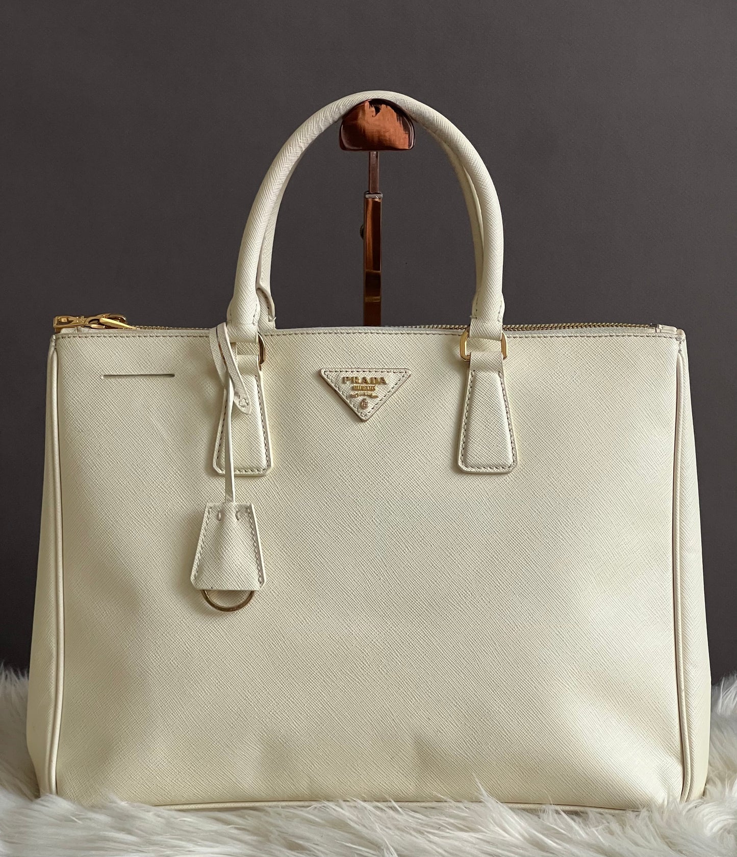 Prada Saffiano Lux Tote Bag