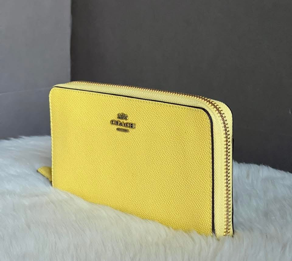 Coach Accordion Zip Wallet