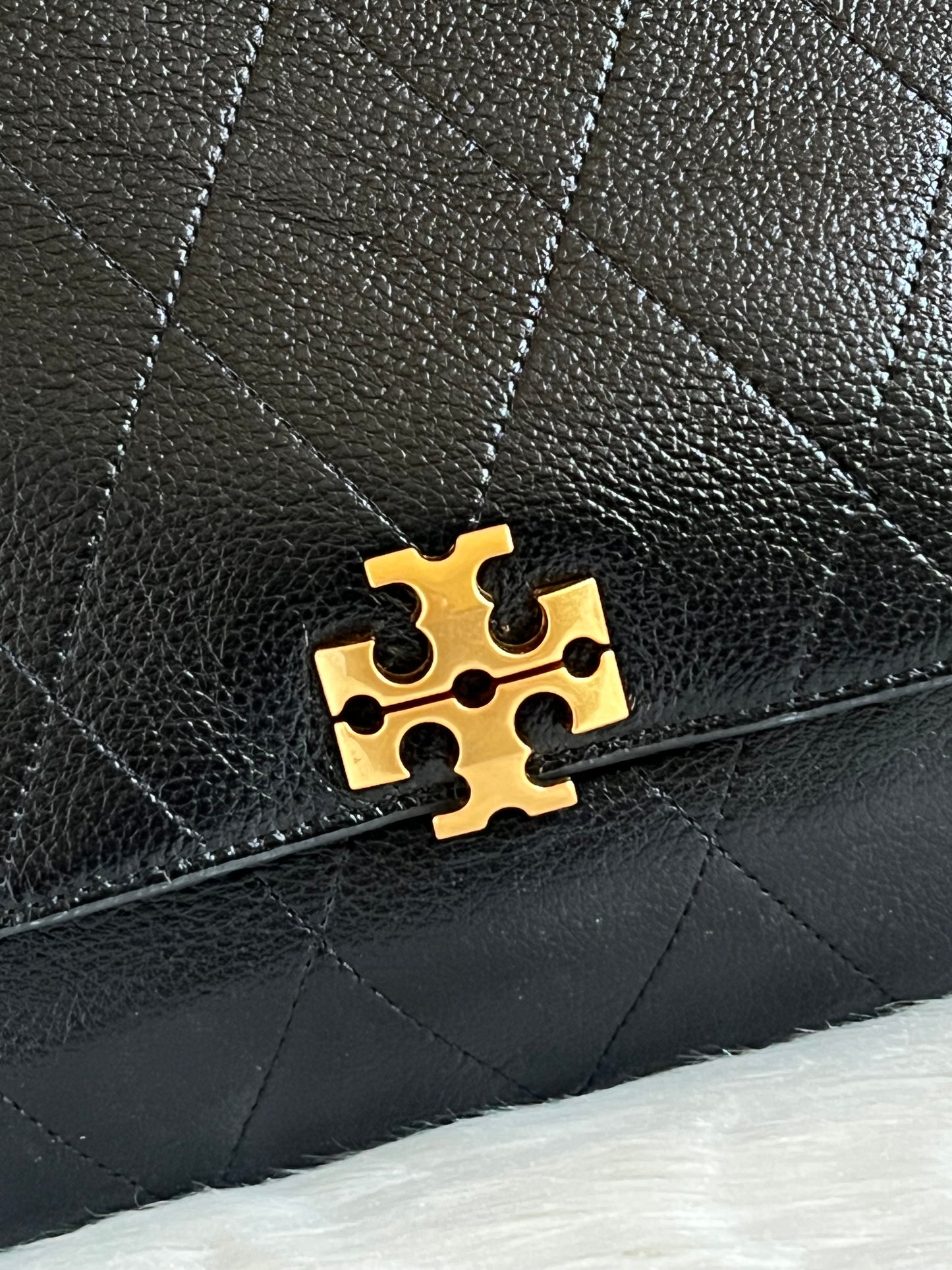 Tory Burch Large Charlie Quilted Shoulder Bag