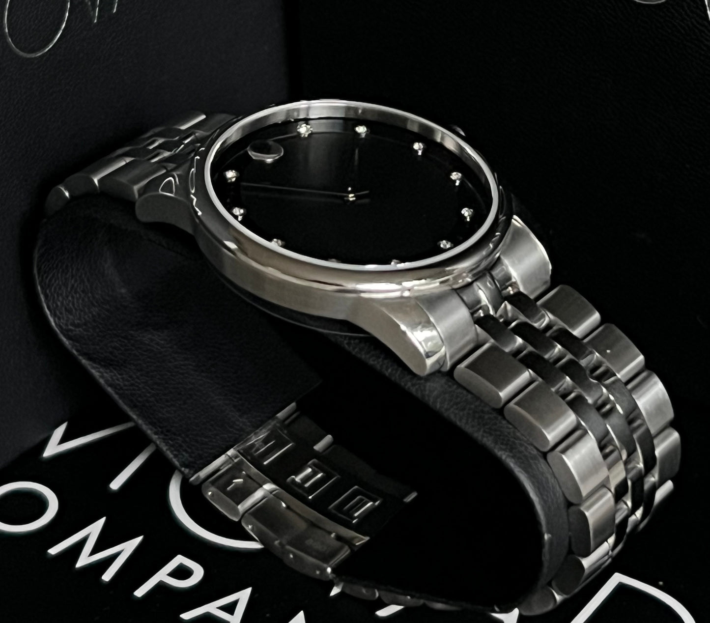 Movado Men’s Museum Classic 11 Diamond Watch