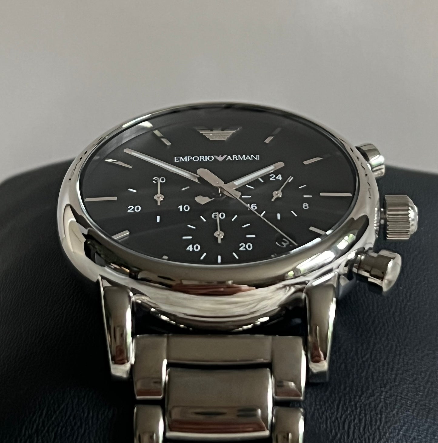 Emporio Armani Men’s Chronograph Steel Watch