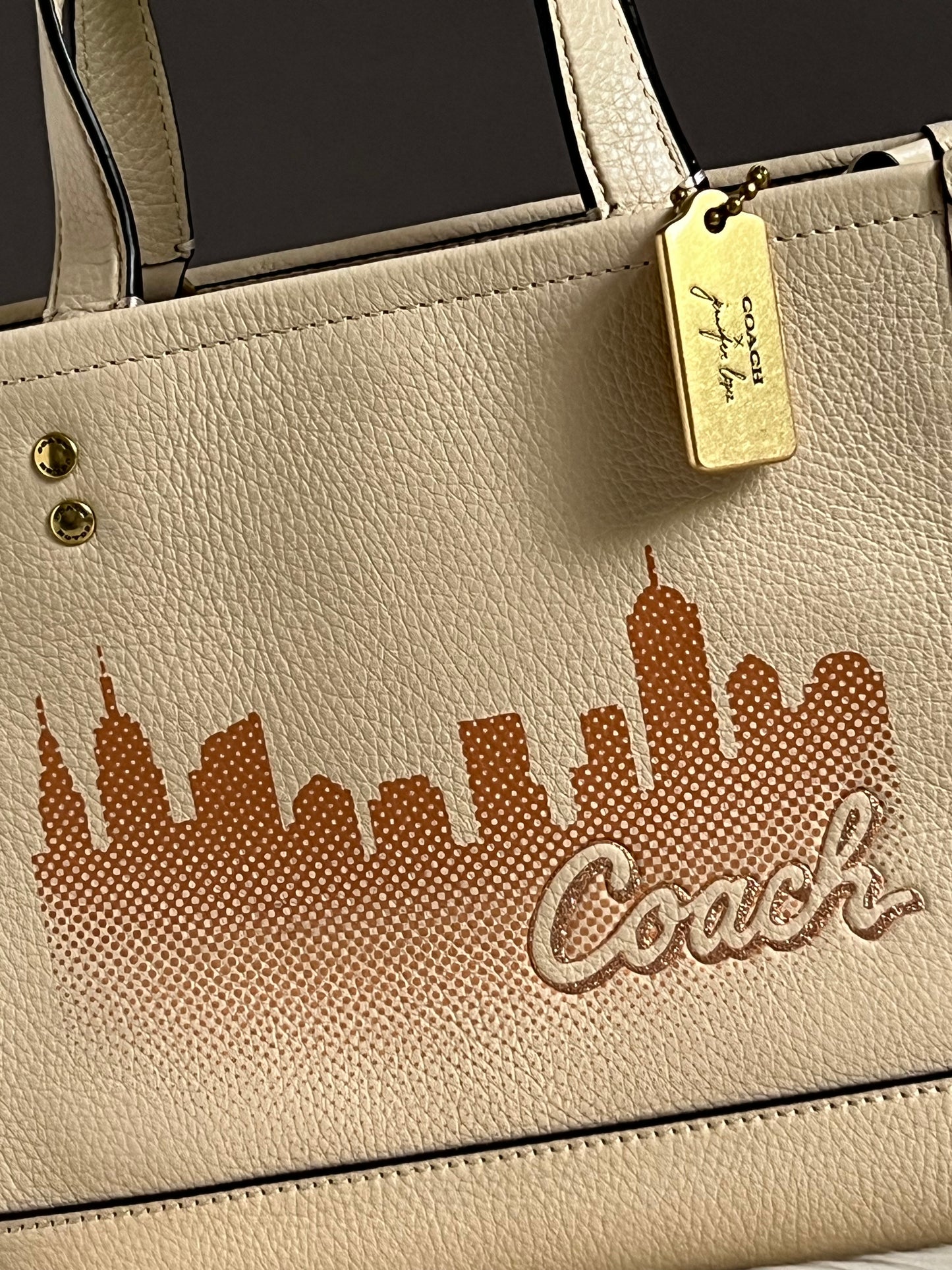 Coach X Jennifer Lopez Dempsey Tote 22 Bag