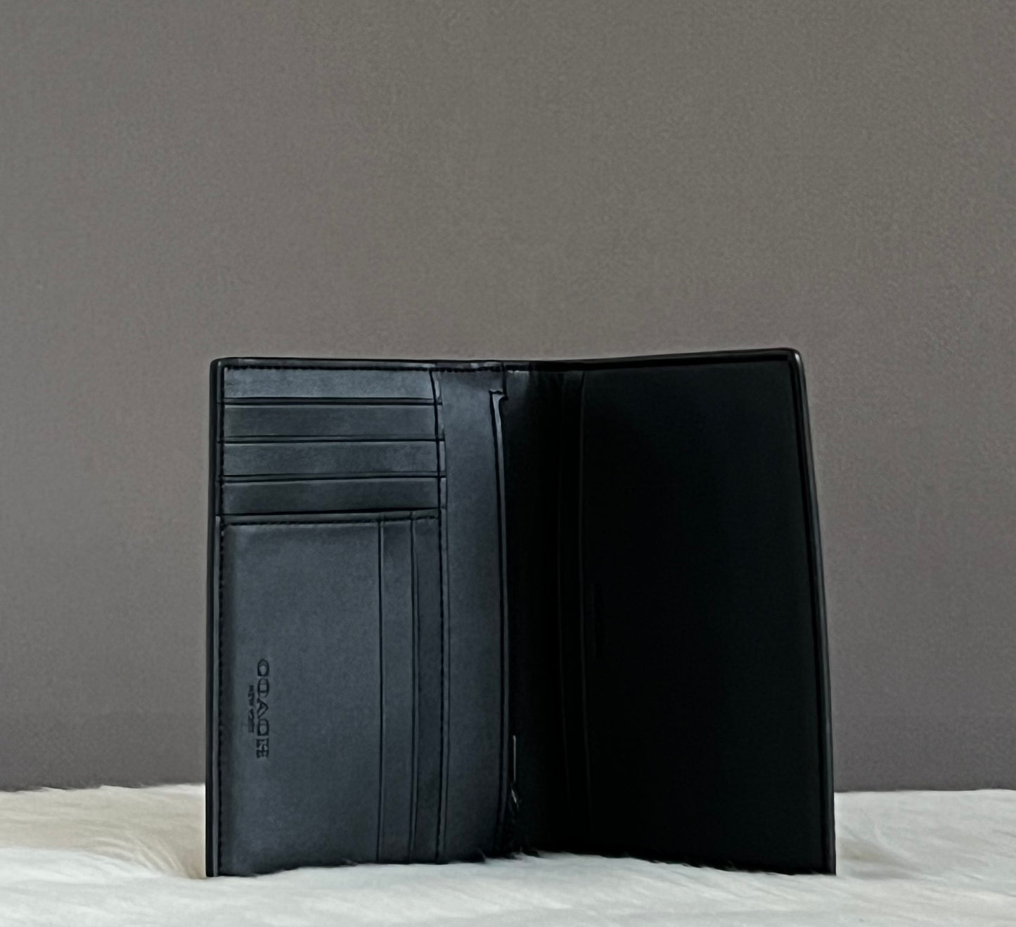 Coach Passport Case with Penguin