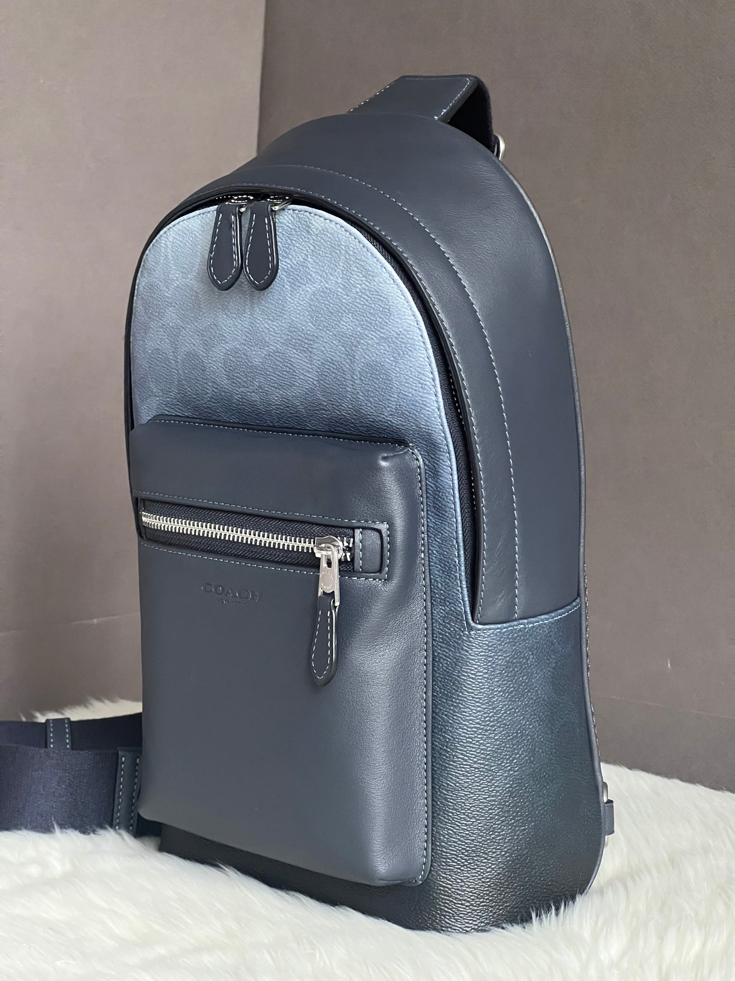 Coach West Pack In Ombre Signature Canvas