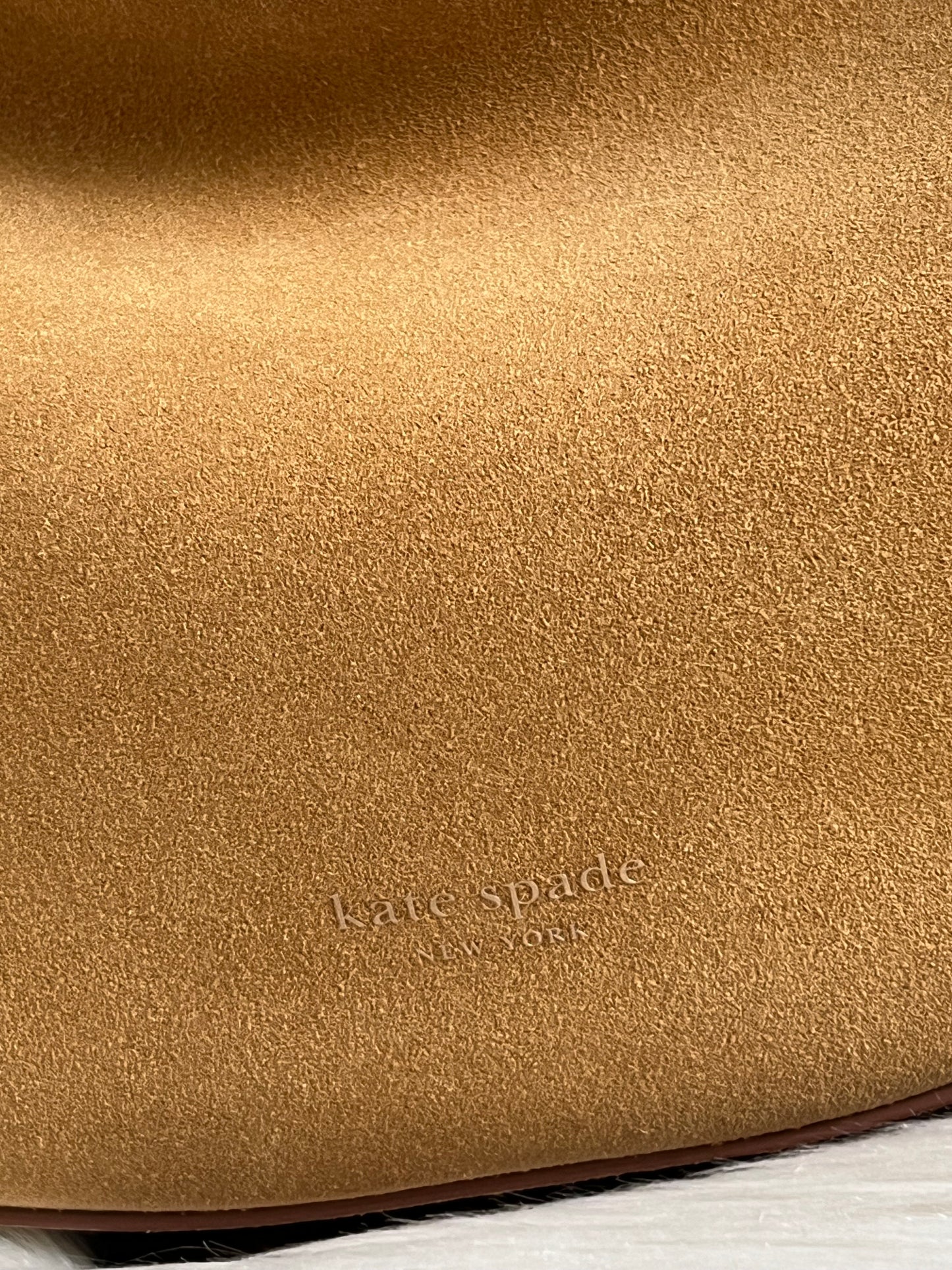 Kate Spade Loop Suede Shoulder Bag