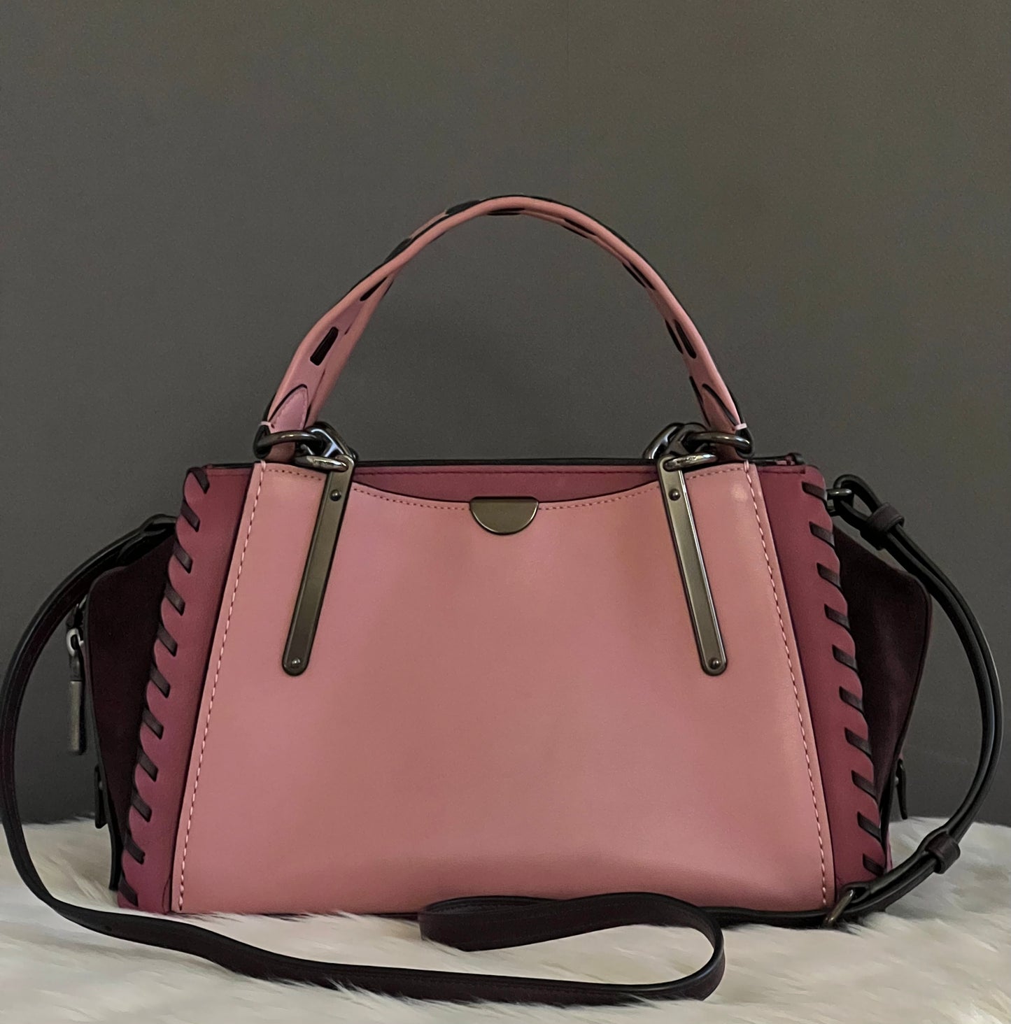 Coach Dreamer In Colorblock With Whipstitch