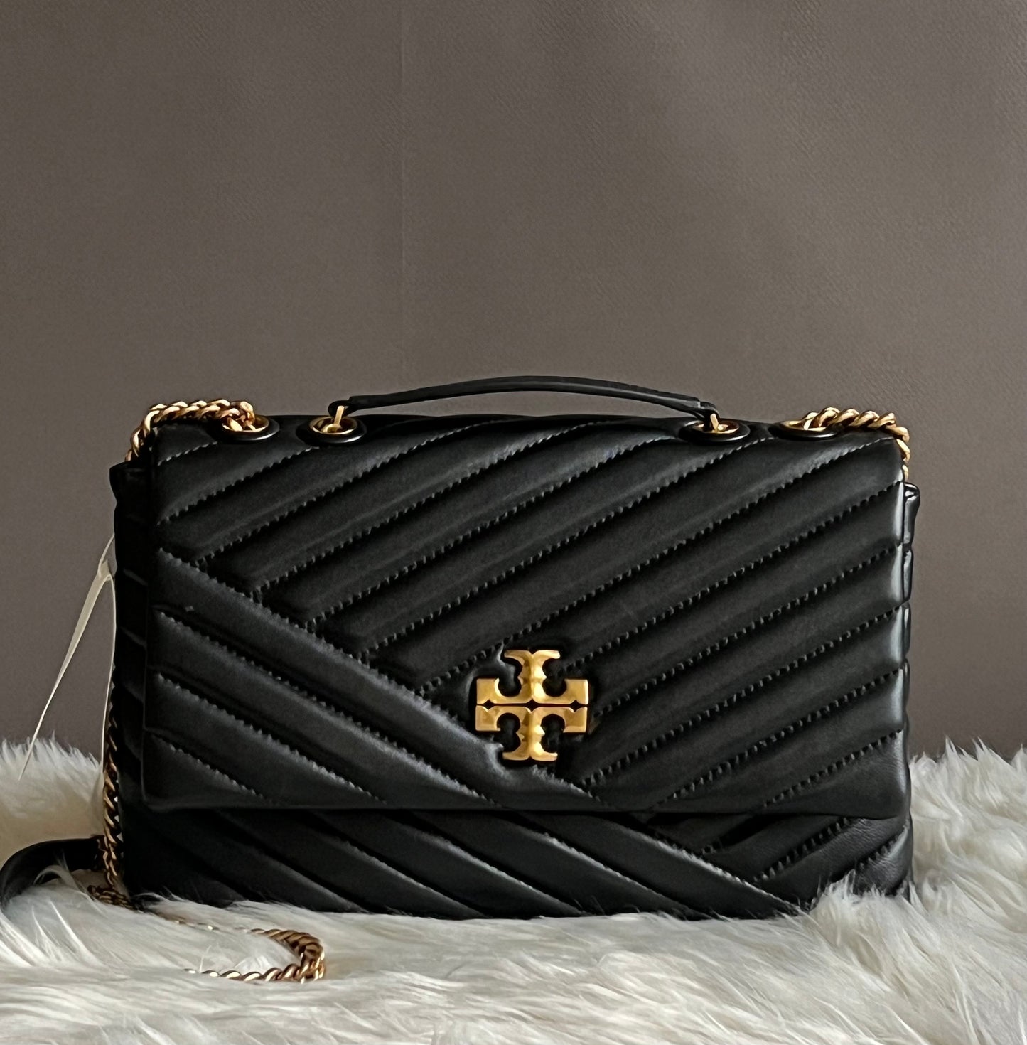 Tory Burch Kira Chevron Convertible Shoulder Bag