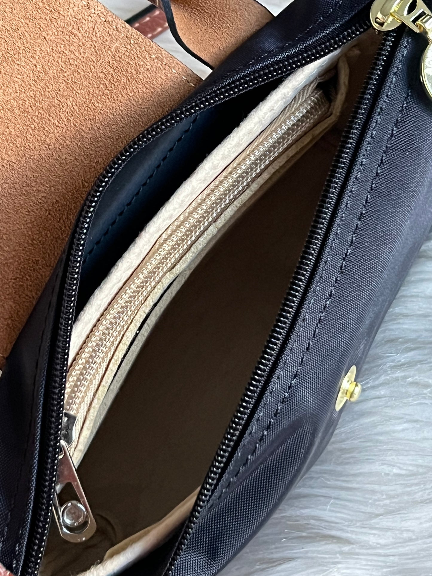 Longchamp XS Le Pliage Original Pouch with Strap