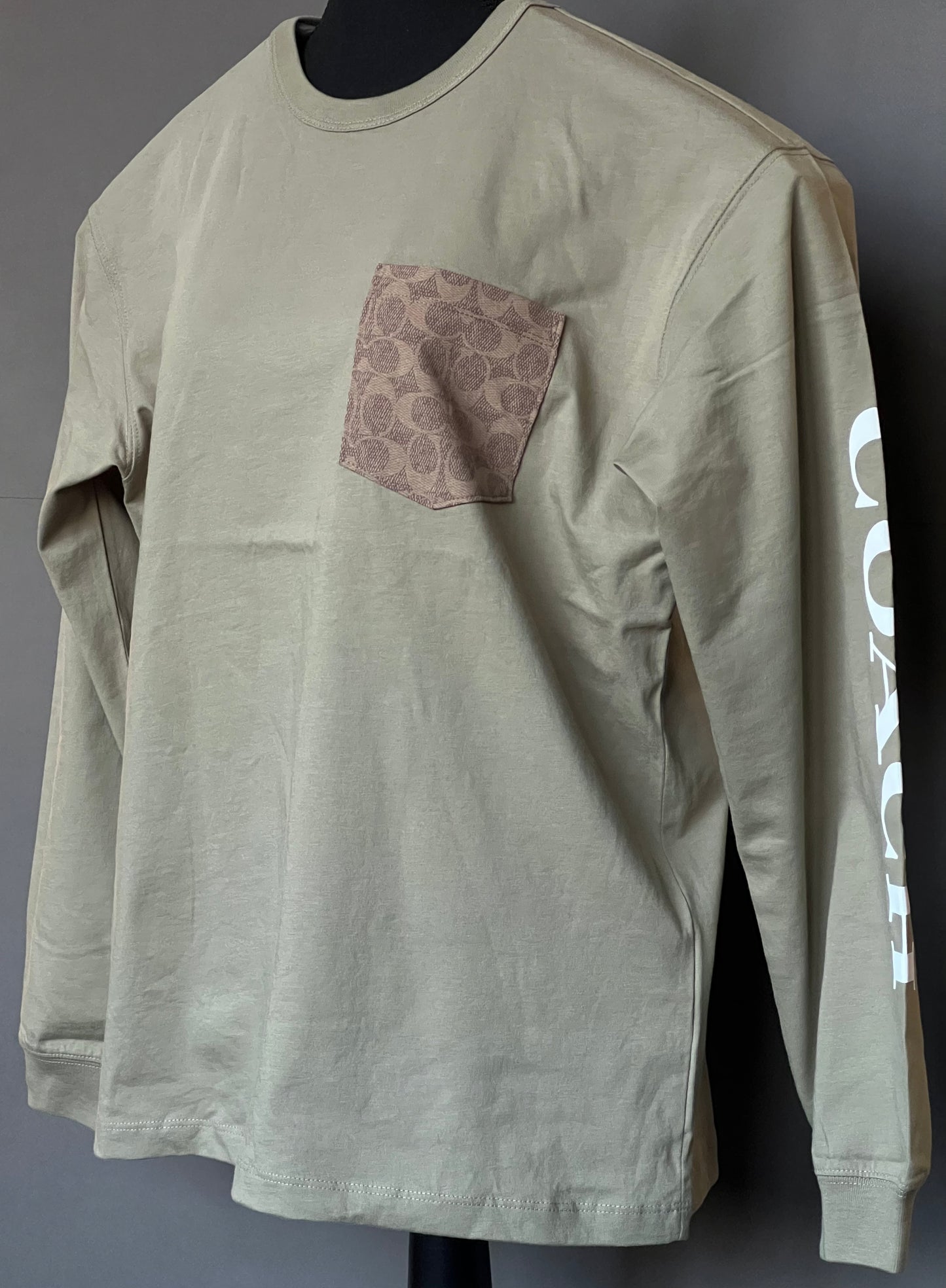 Coach Long Sleeve T-Shirt In Organic Cotton