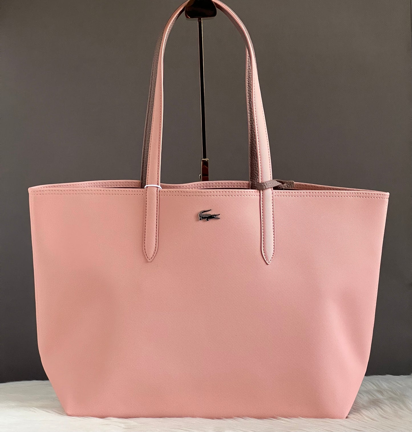 Lacoste Women’s Anna Reversible Tote with Pouch