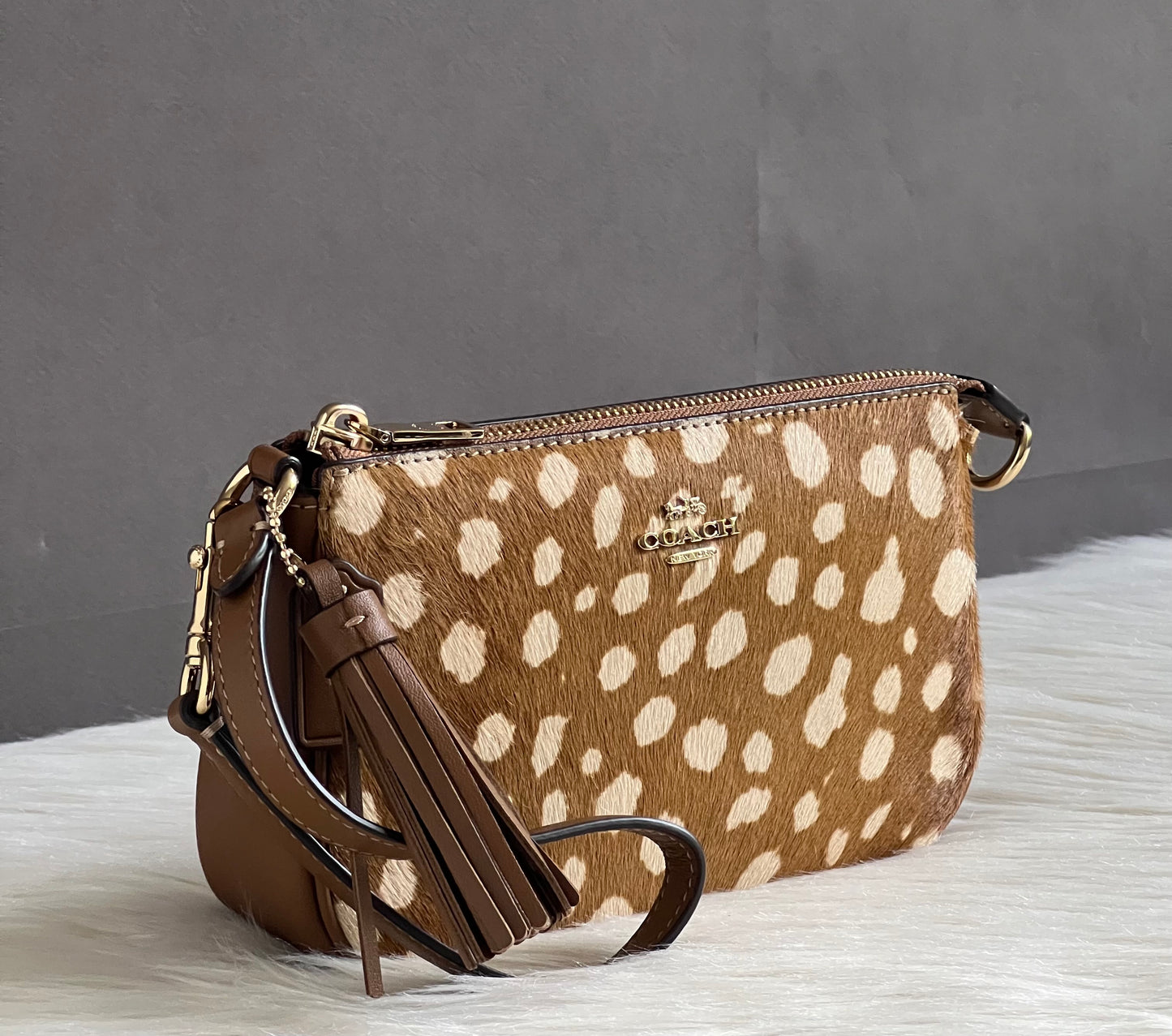 Coach Nolita 19 with Deer Print