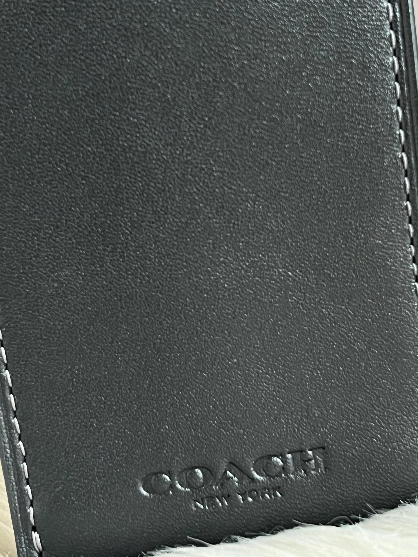 Coach Penguin Luggage Tag