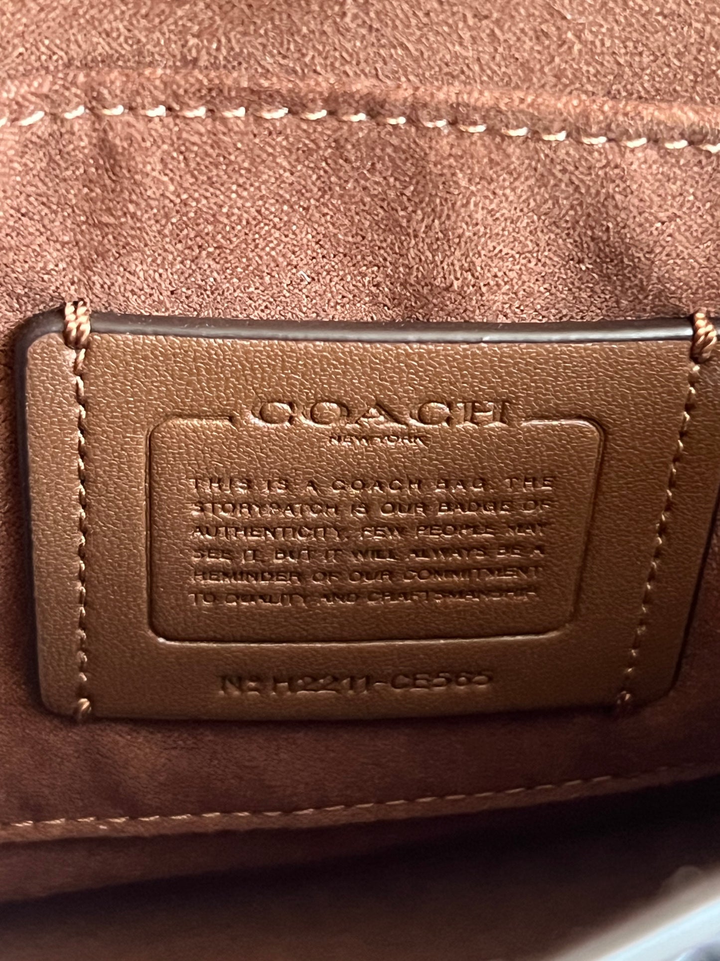 Coach Morgan Saddle Bag in Colorblock Signature Canvas