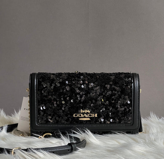 Coach Flap Clutch Crossbody
