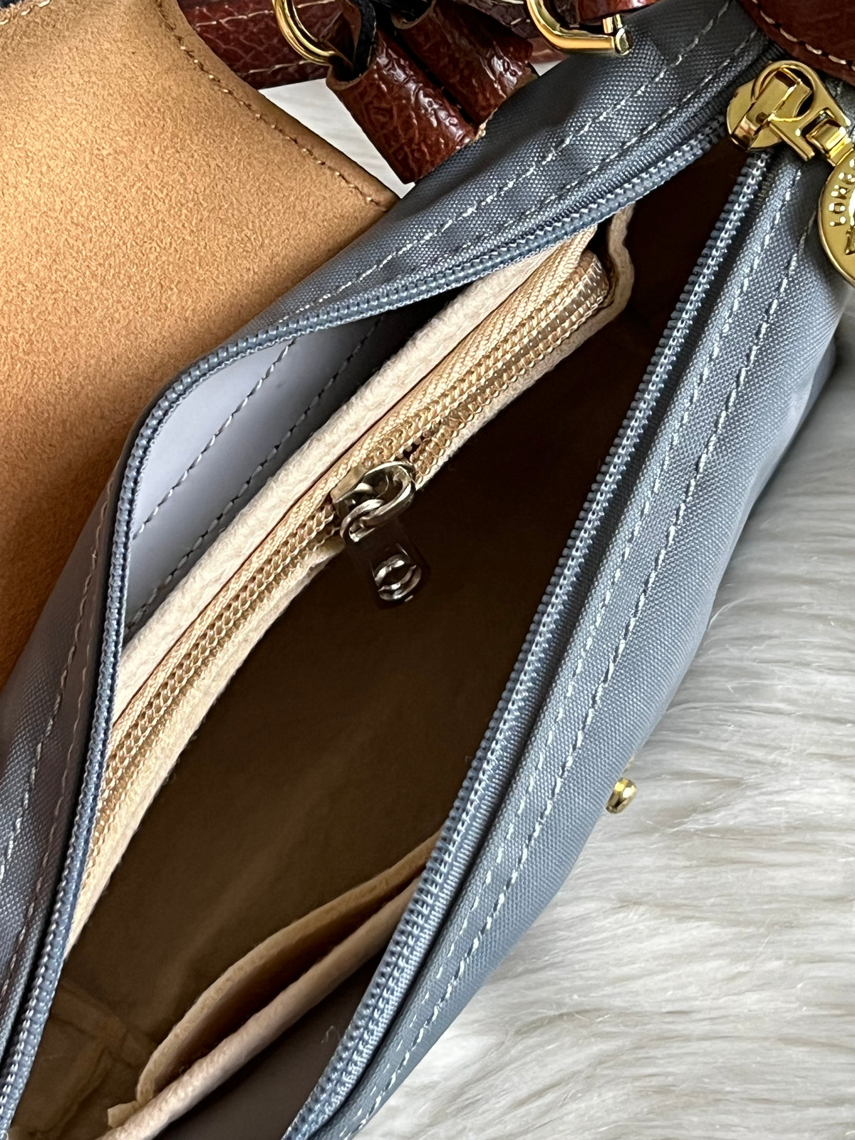 Longchamp XS Le Pliage Original Pouch with Strap