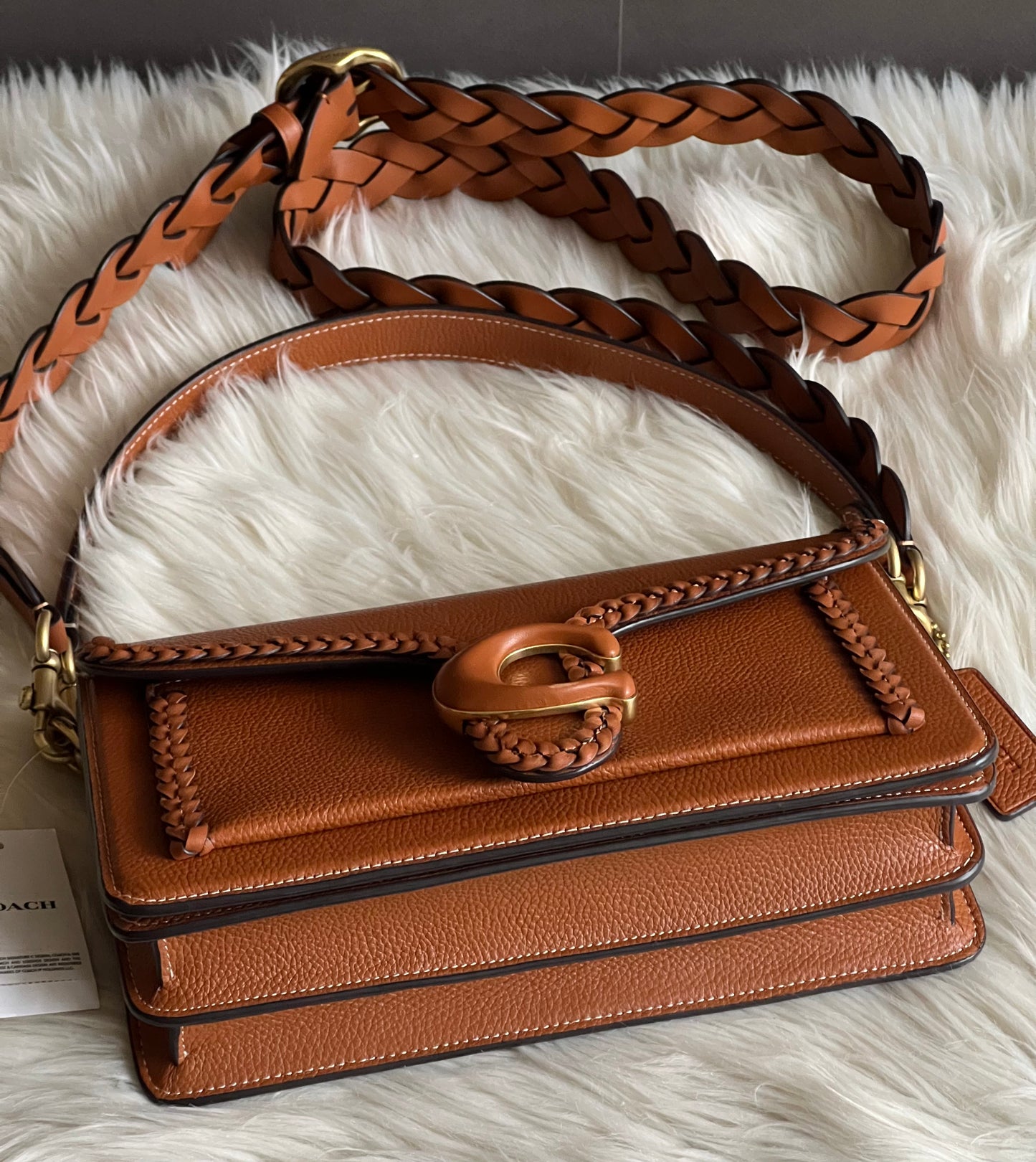 Coach Tabby Shoulder Bag 26 with Braid