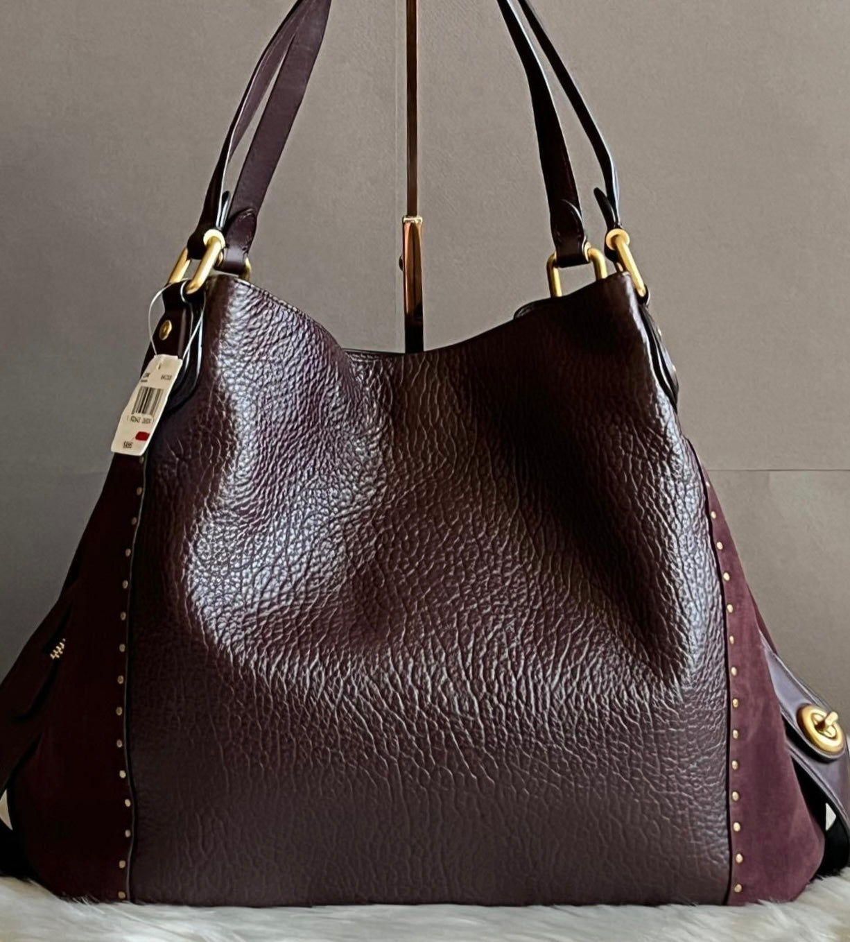 Coach Edie Shoulder Bag 42 with Rivets