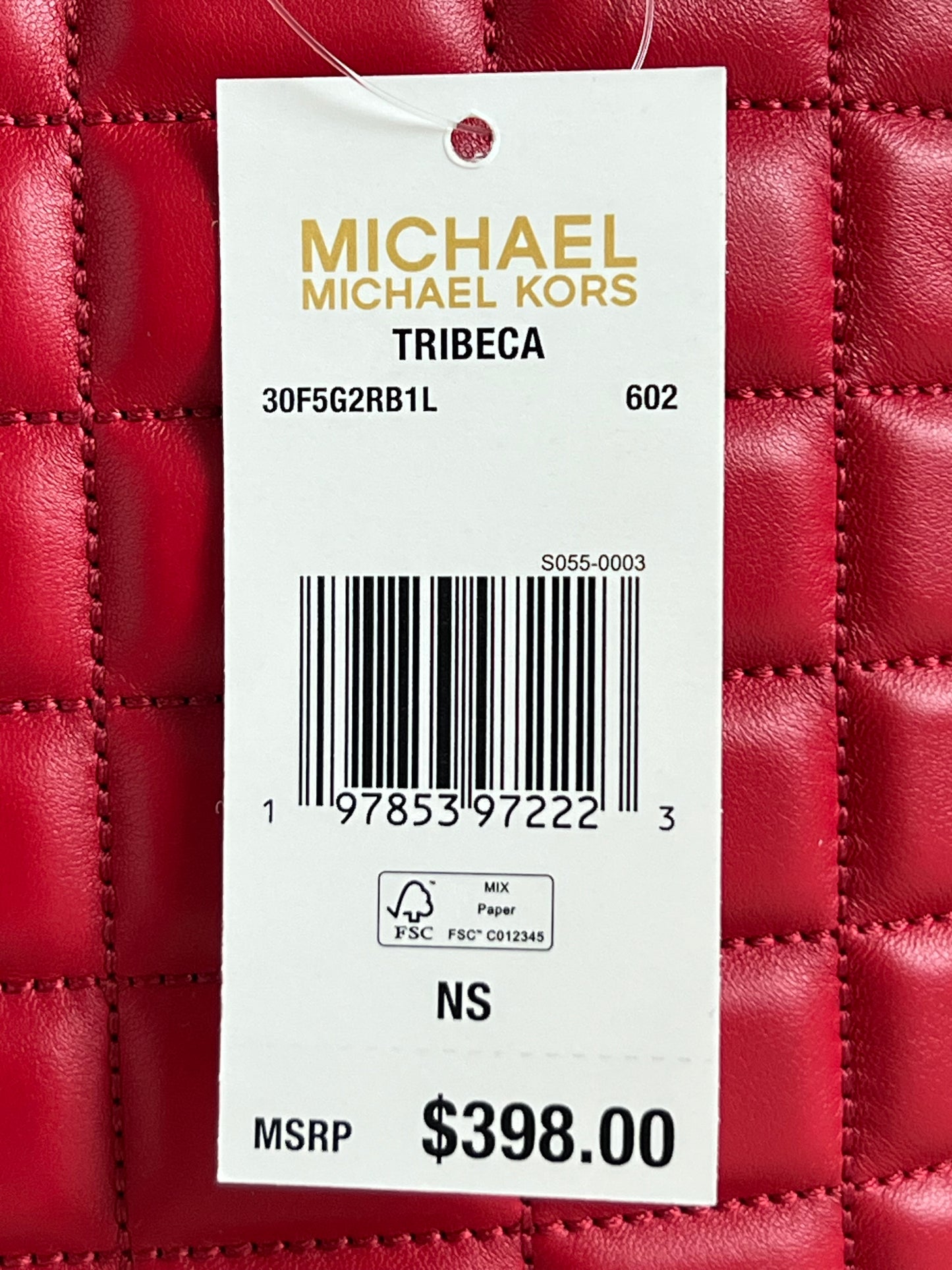 Michael Kors Tribeca Small Quilted Leather Backpack