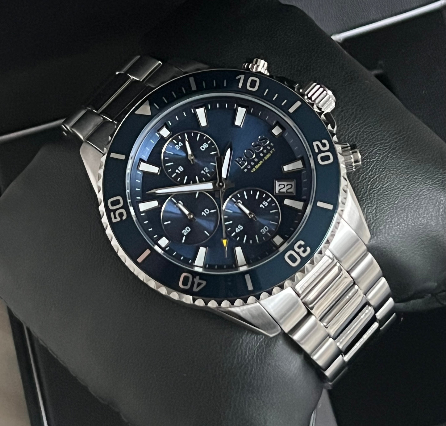 Hugo Boss Men’s Admiral Blue Dial Watch