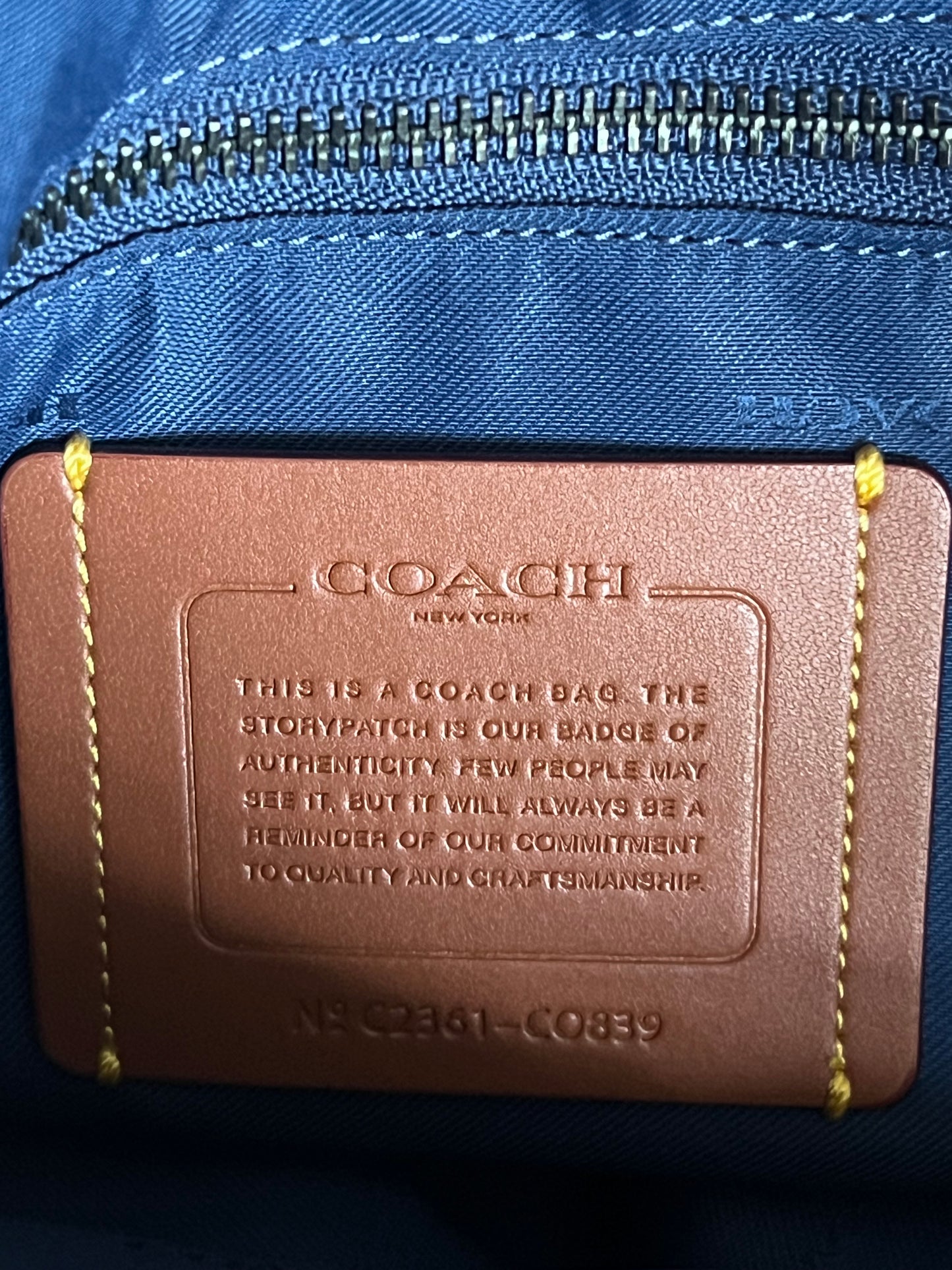 Coach Hall Tote