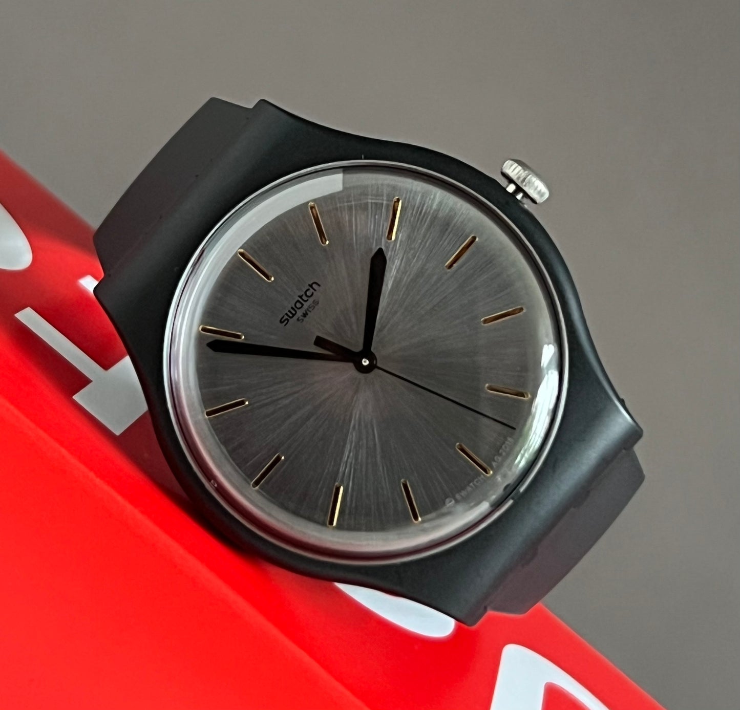 Swatch Back to Black Watch