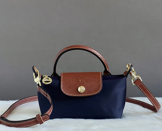 Longchamp XS Le Pliage Original Pouch with Strap