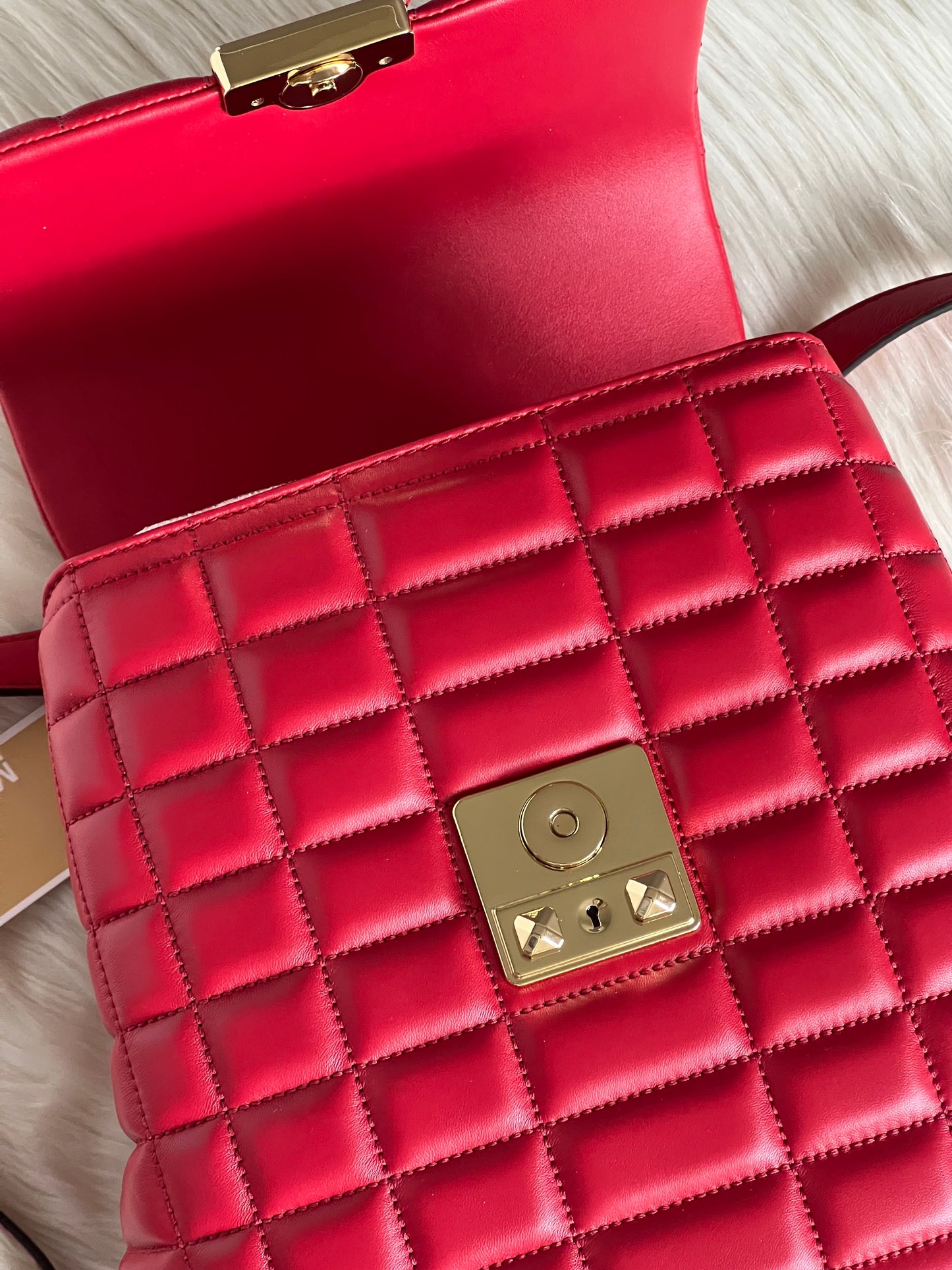 Michael Kors Tribeca Small Quilted Leather Backpack