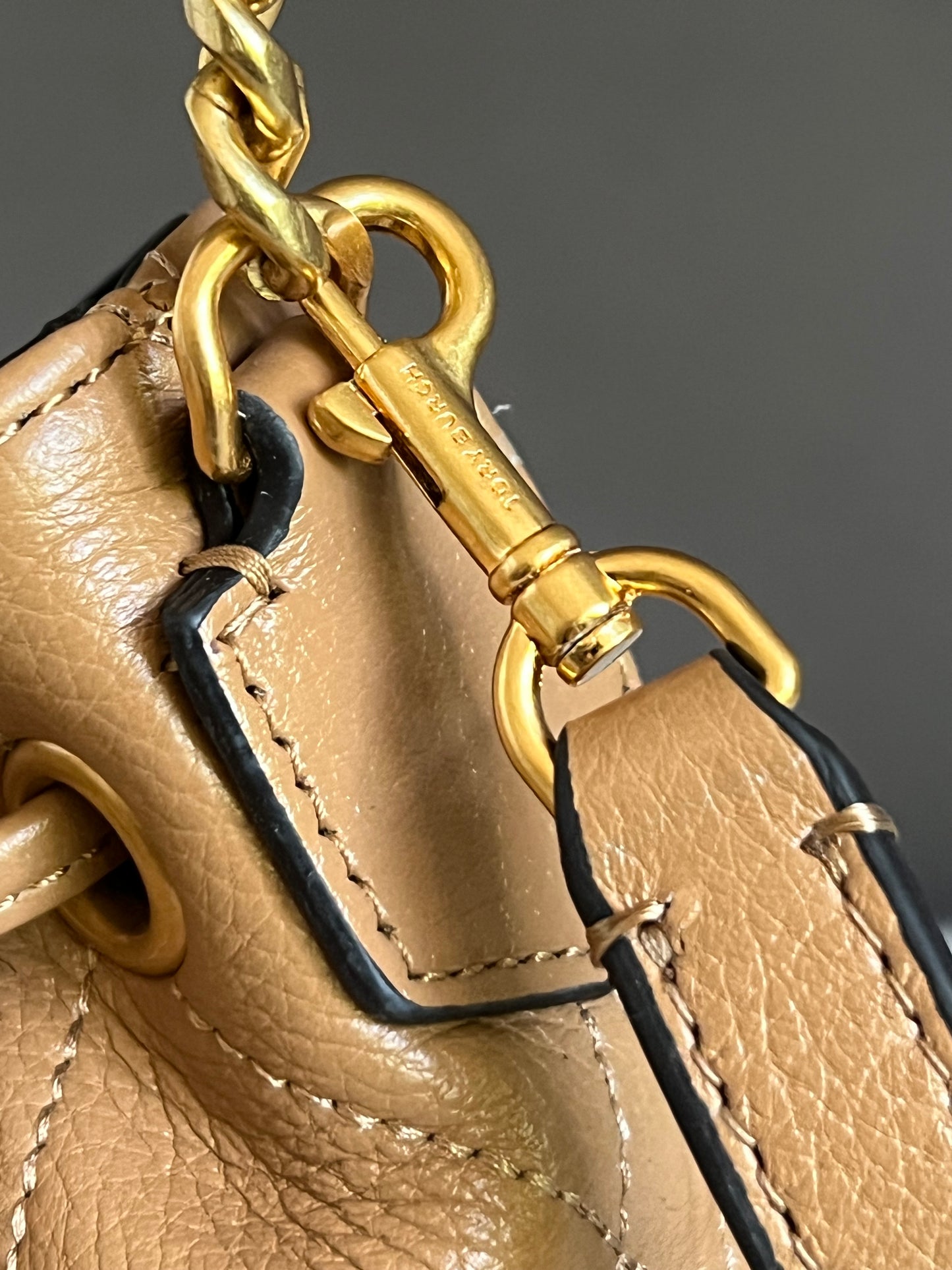 Tory Burch Charlie Quilted Drawstring Shoulder Bag