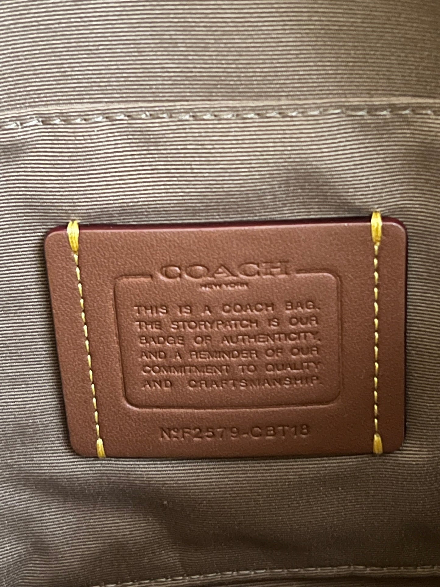 Coach Fiona Zip Tote Bag in Signature Canvas