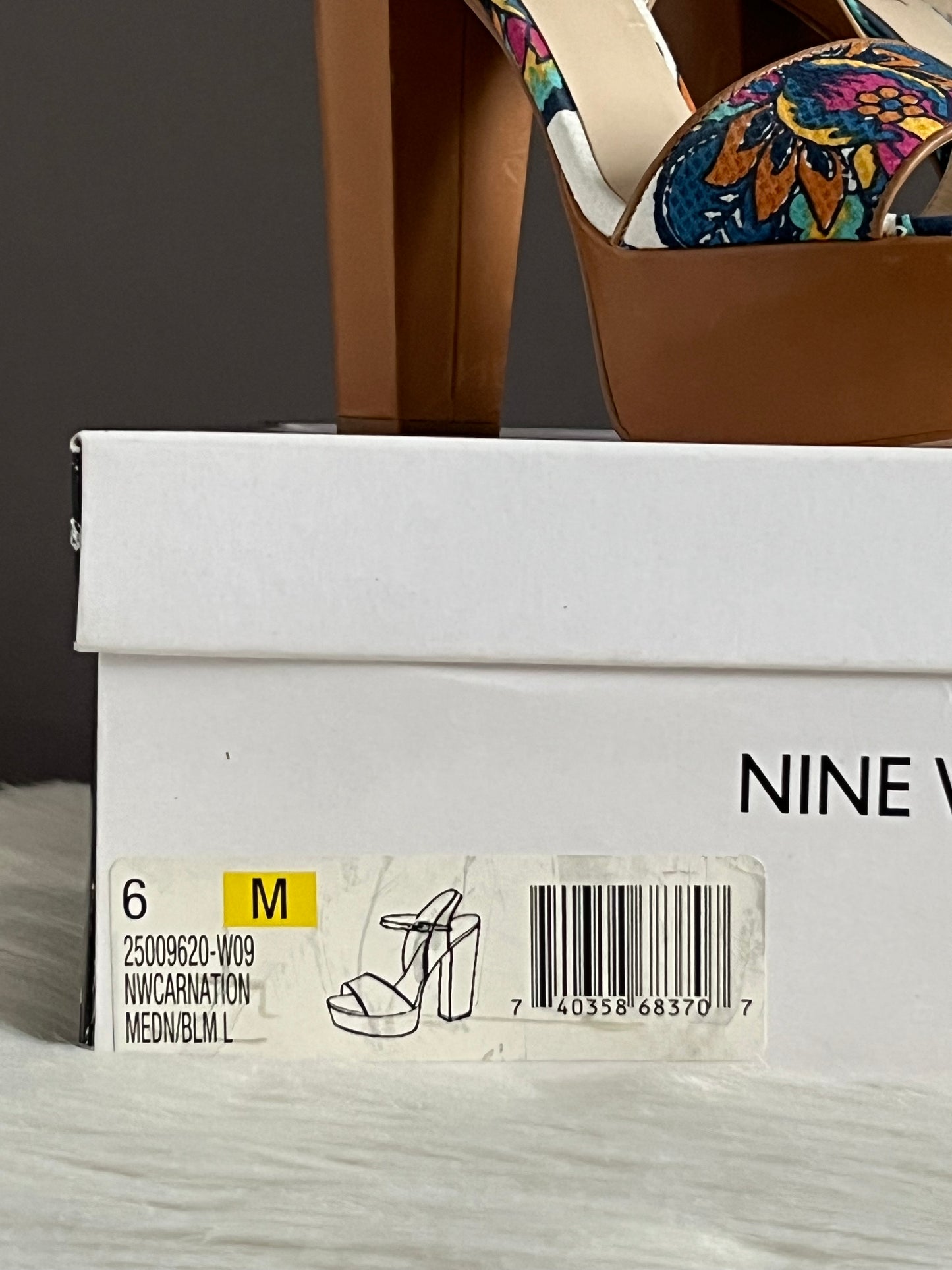 Nine West Carnation Platform Sandal