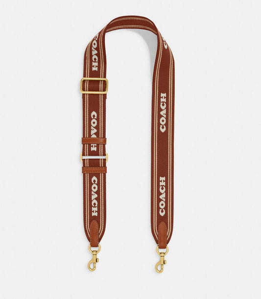 Coach Colorblock Webbing Strap