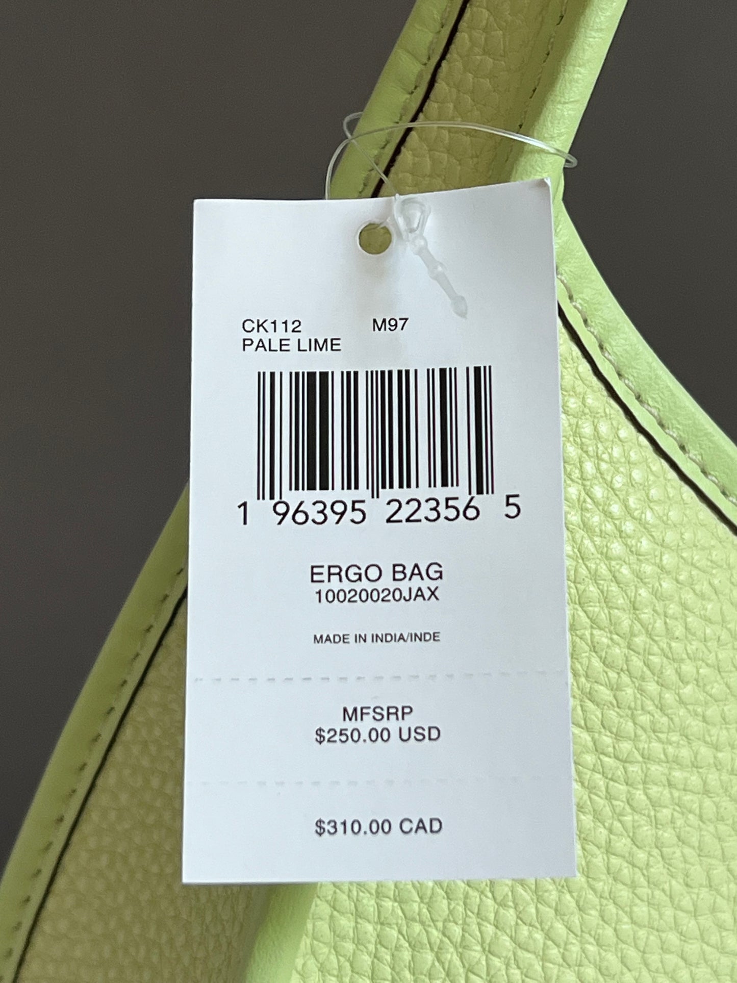 Coach Ergo Bag in Coachtopia Leather