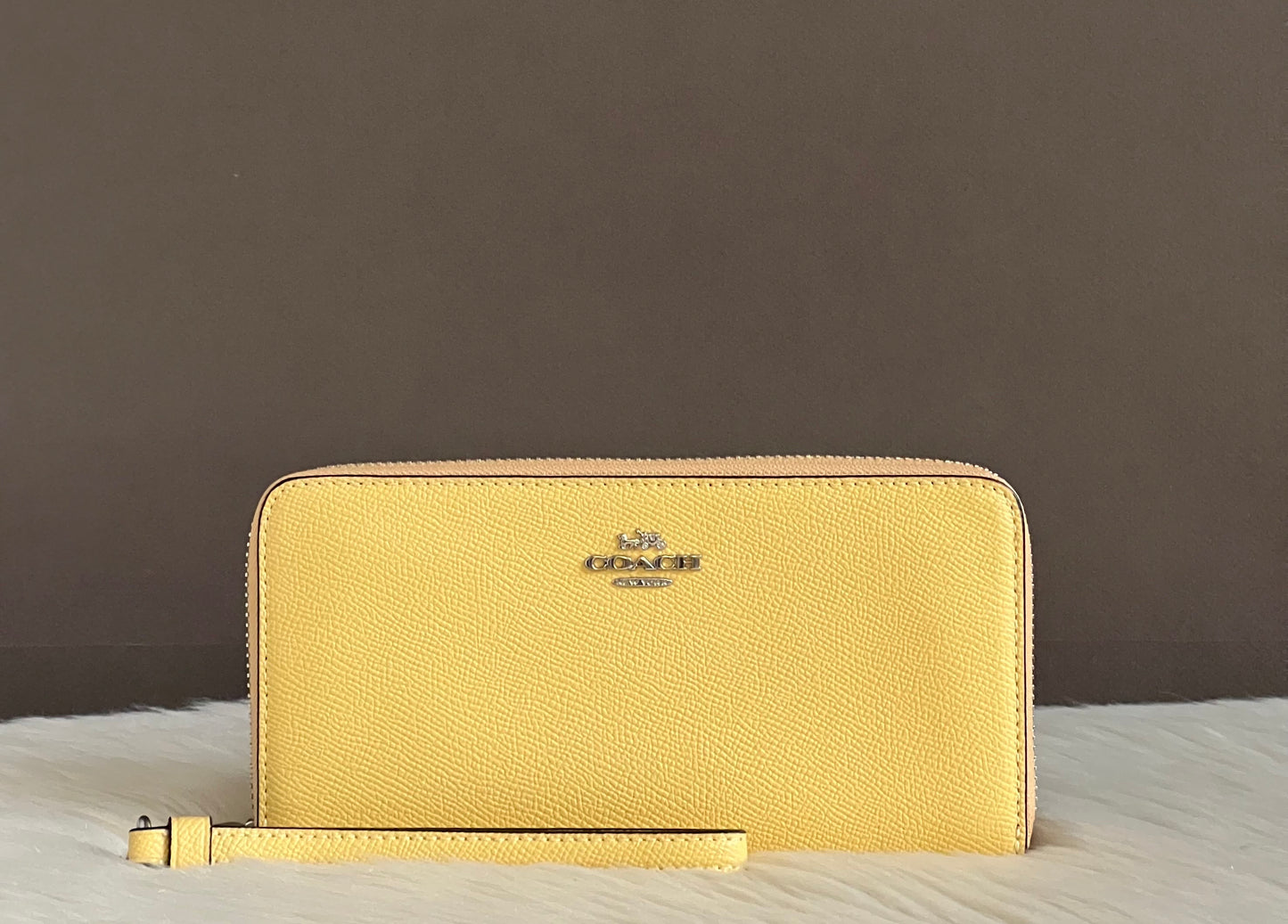 Coach Long Zip Around Wallet