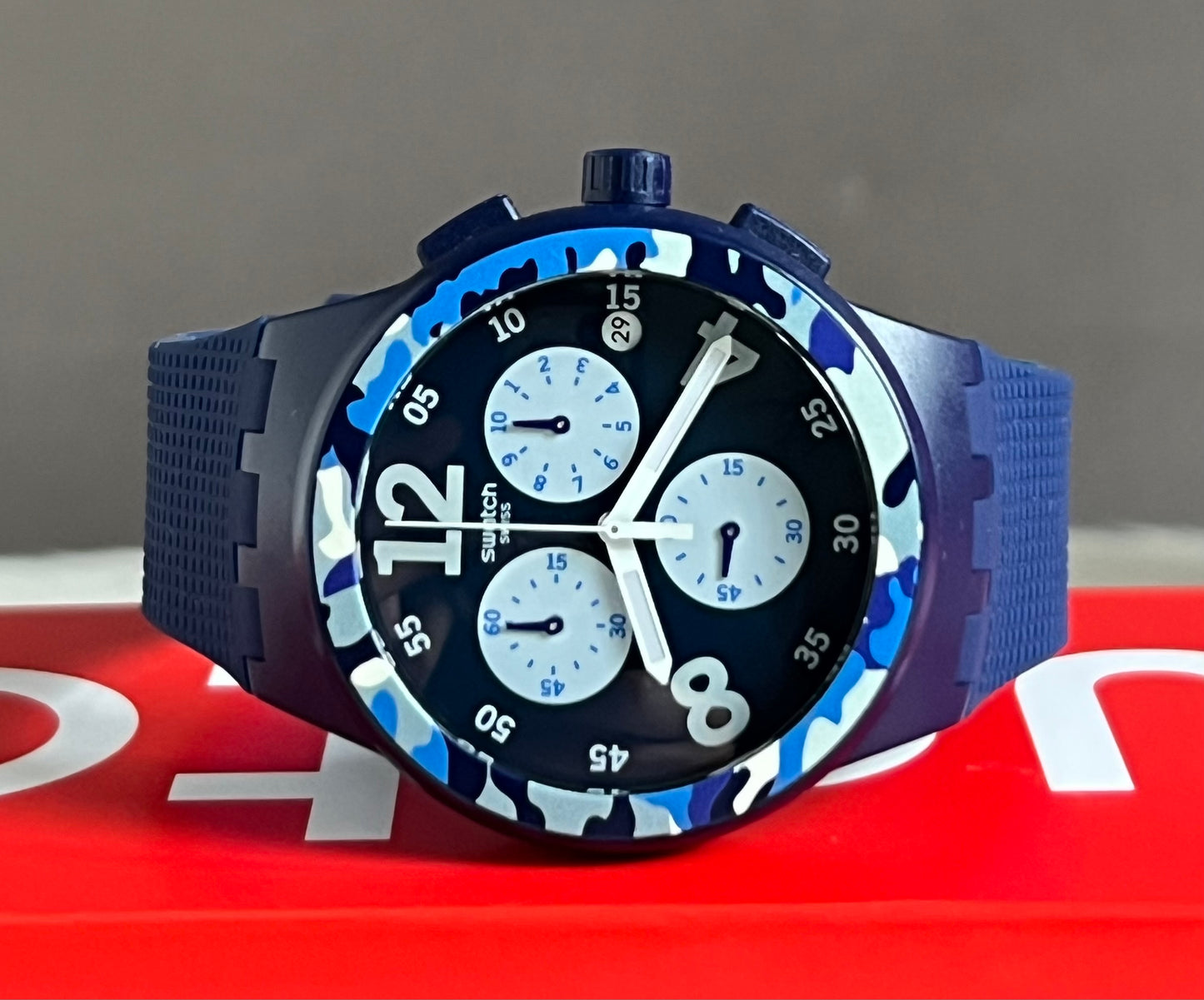 Swatch Camoblu Watch