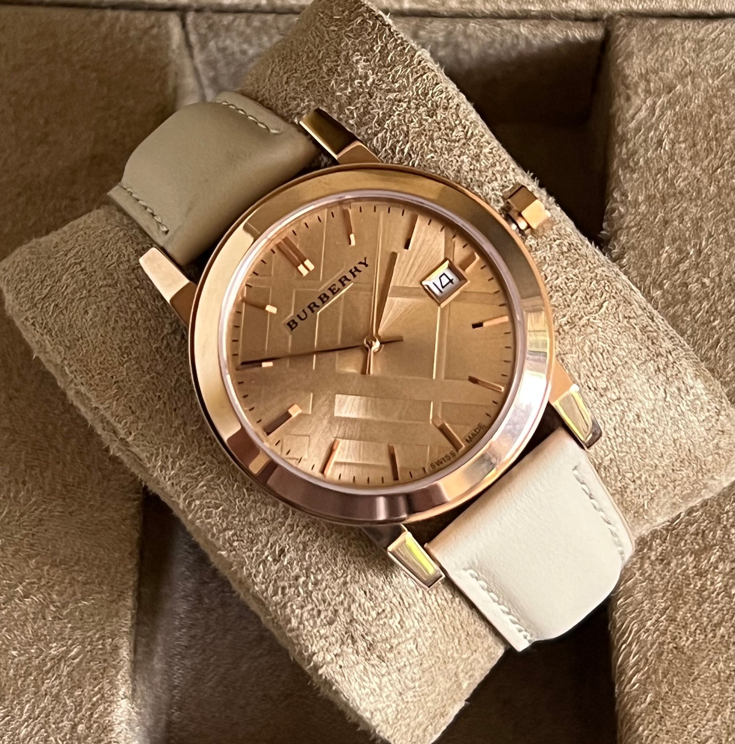 Burberry Women’s The City Rose Gold-Tone