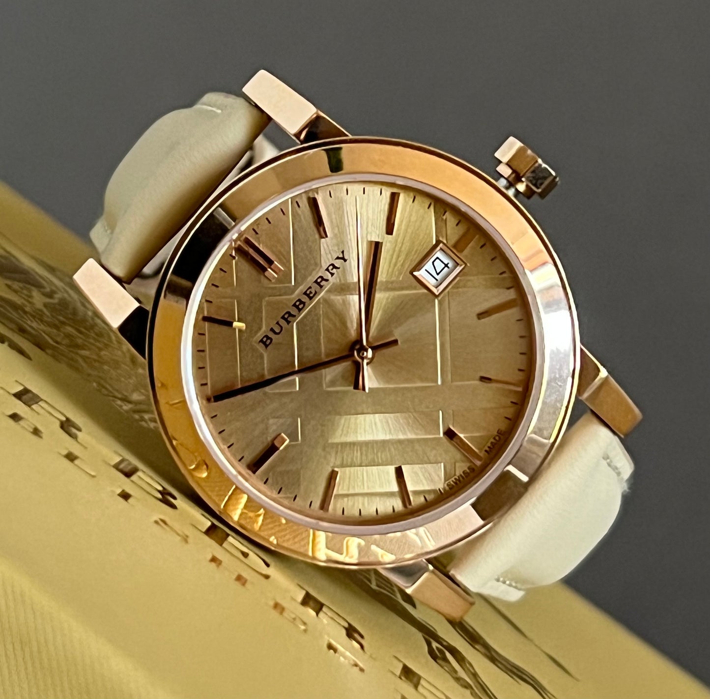 Burberry Women’s The City Rose Gold-Tone