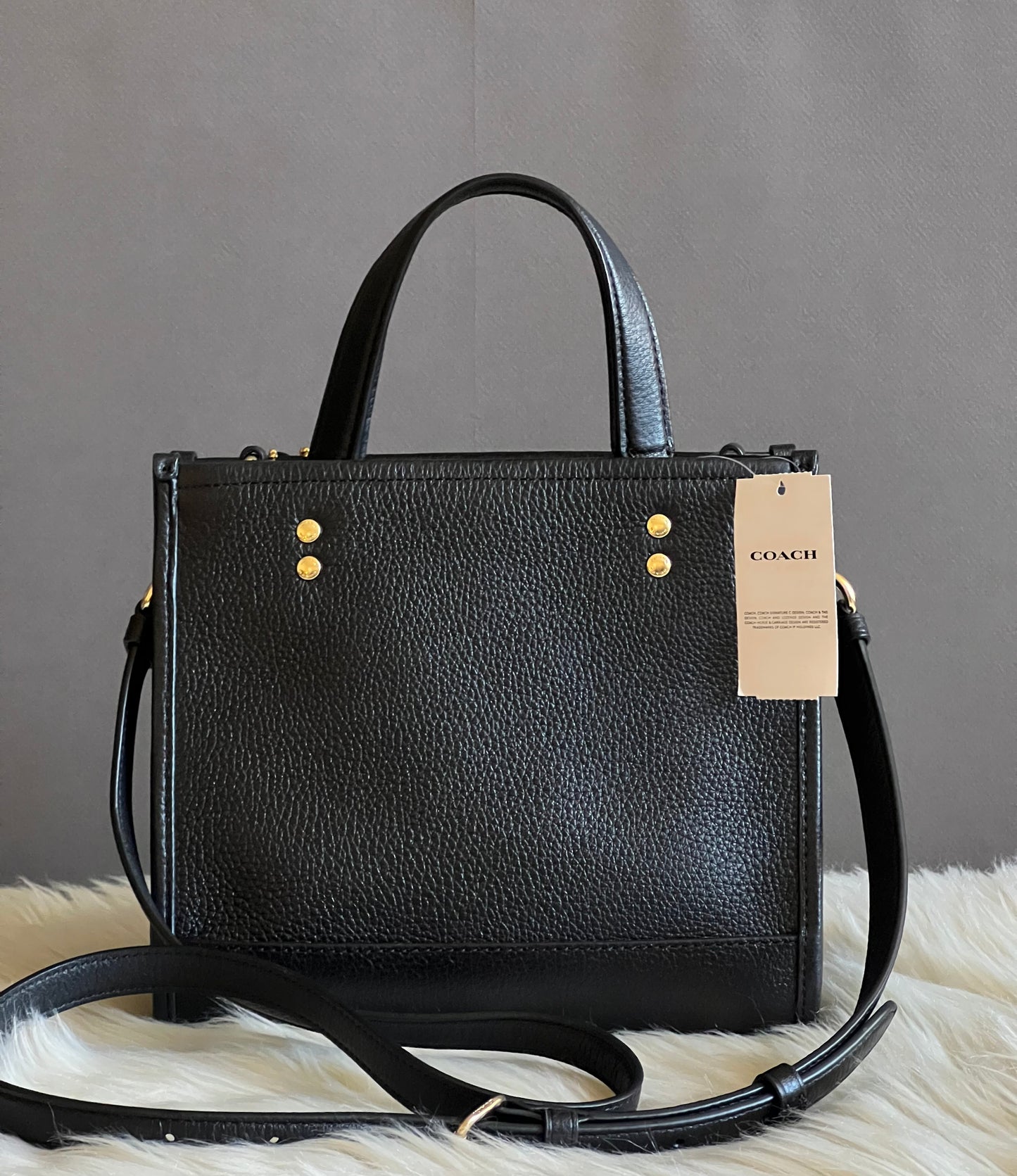 Coach Dempsey Tote 22 with Coach Patch