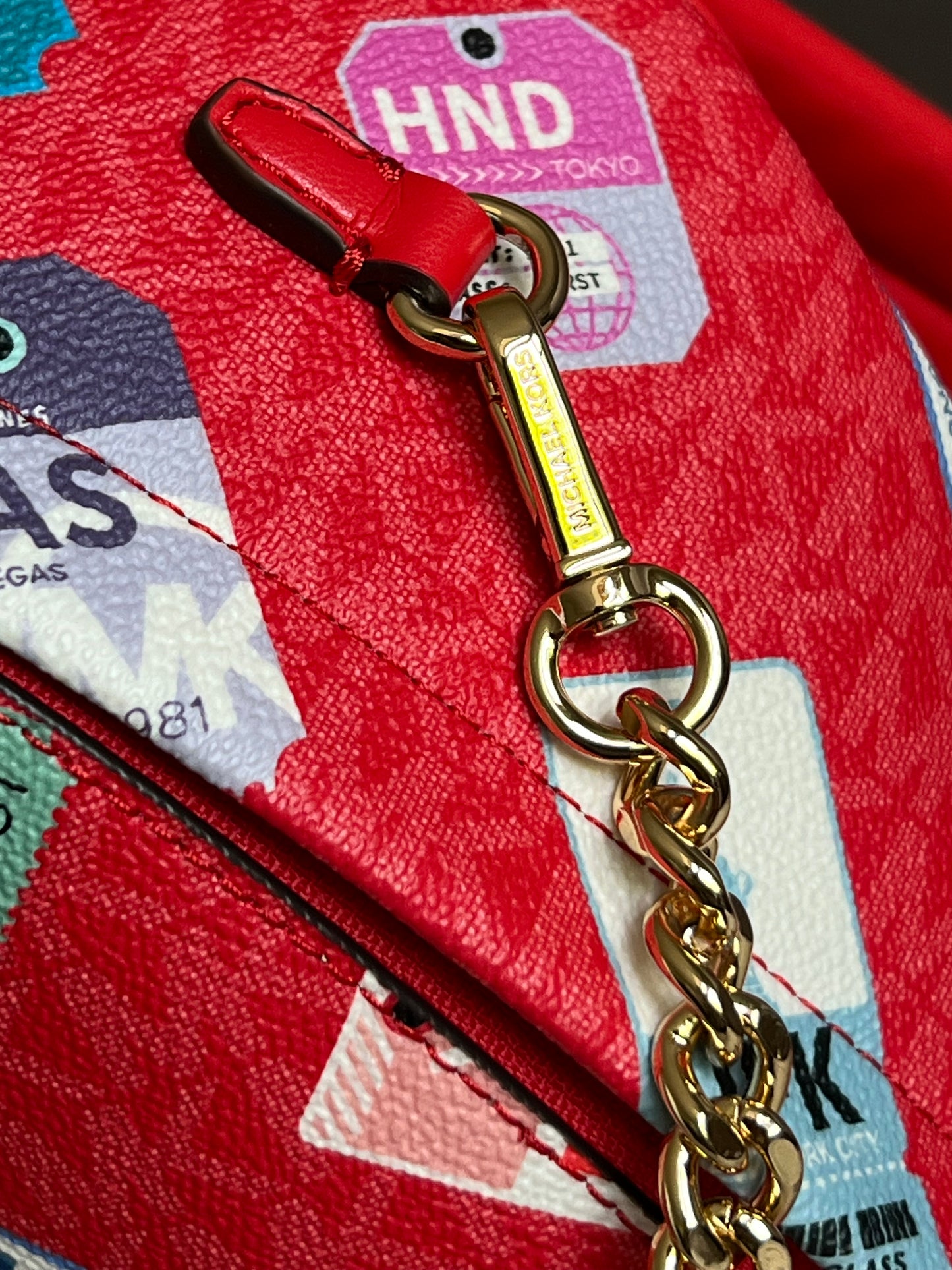 Michael Kors Slater Medium Printed Signature Logo Backpack
