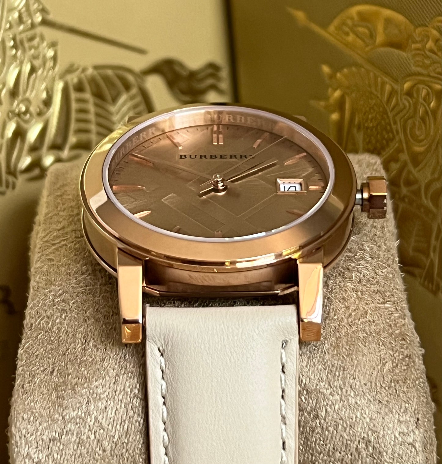Burberry Women’s The City Rose Gold-Tone