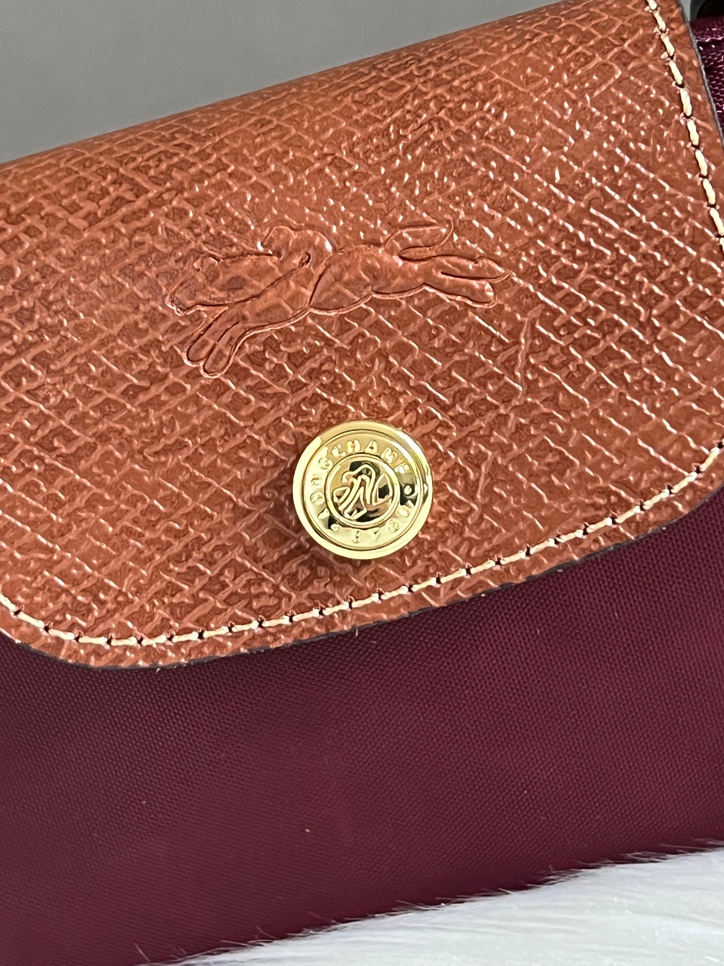 Longchamp XS Le Pliage Original Pouch with Strap